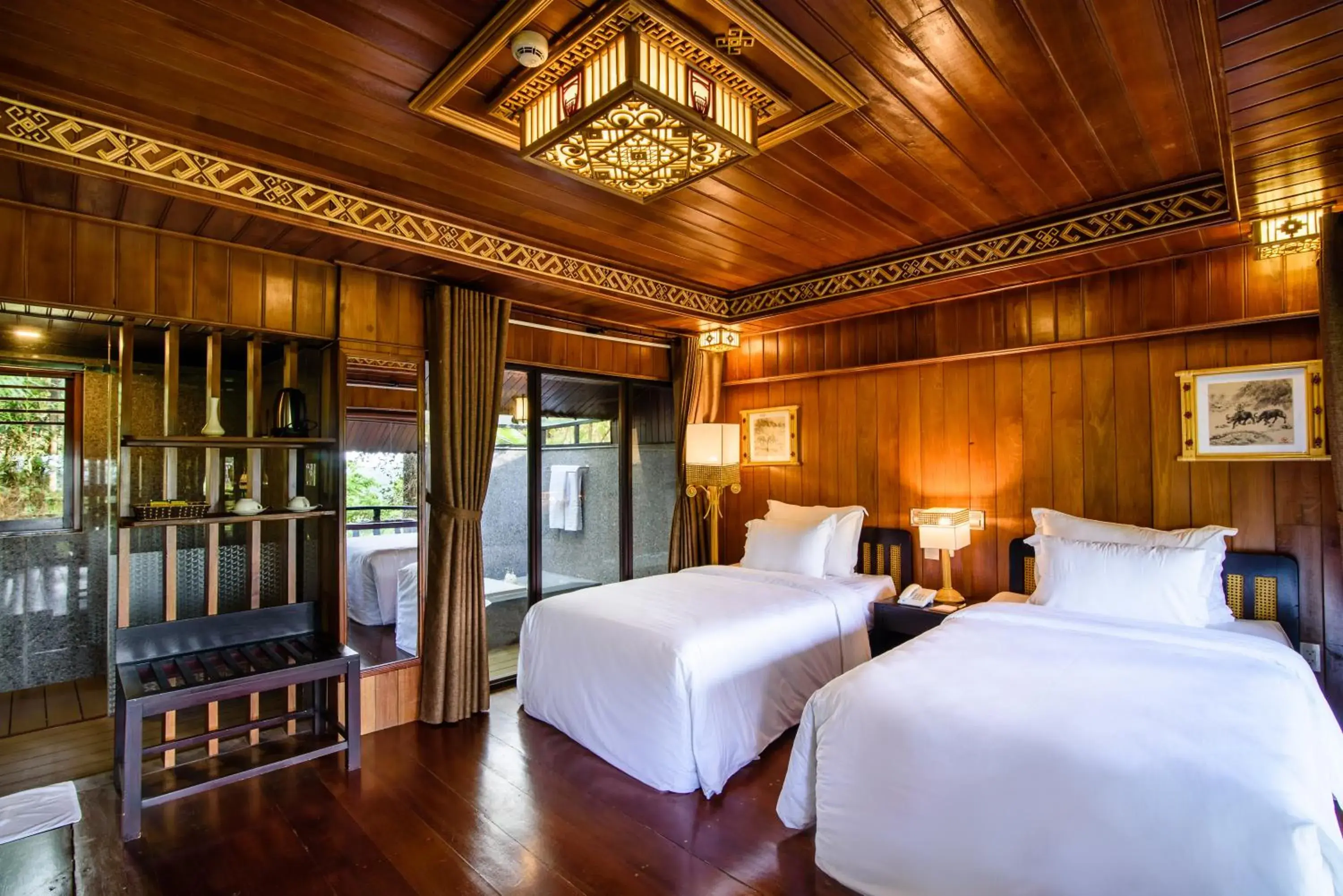 Bed in Sankofa Village Hill Resort & Spa Bed in Sankofa Village Hill Resort & Spa