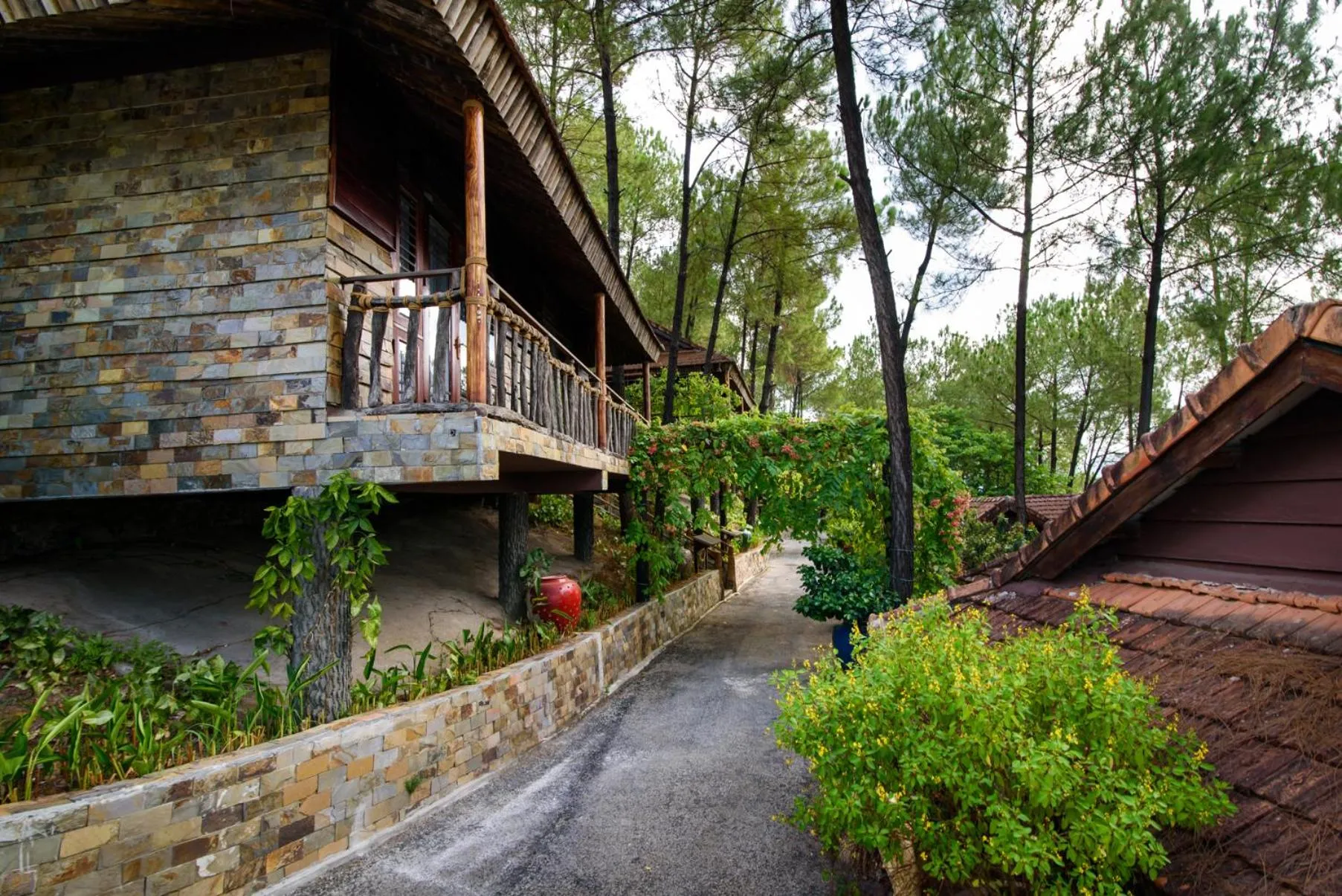 Garden in Sankofa Village Hill Resort & Spa