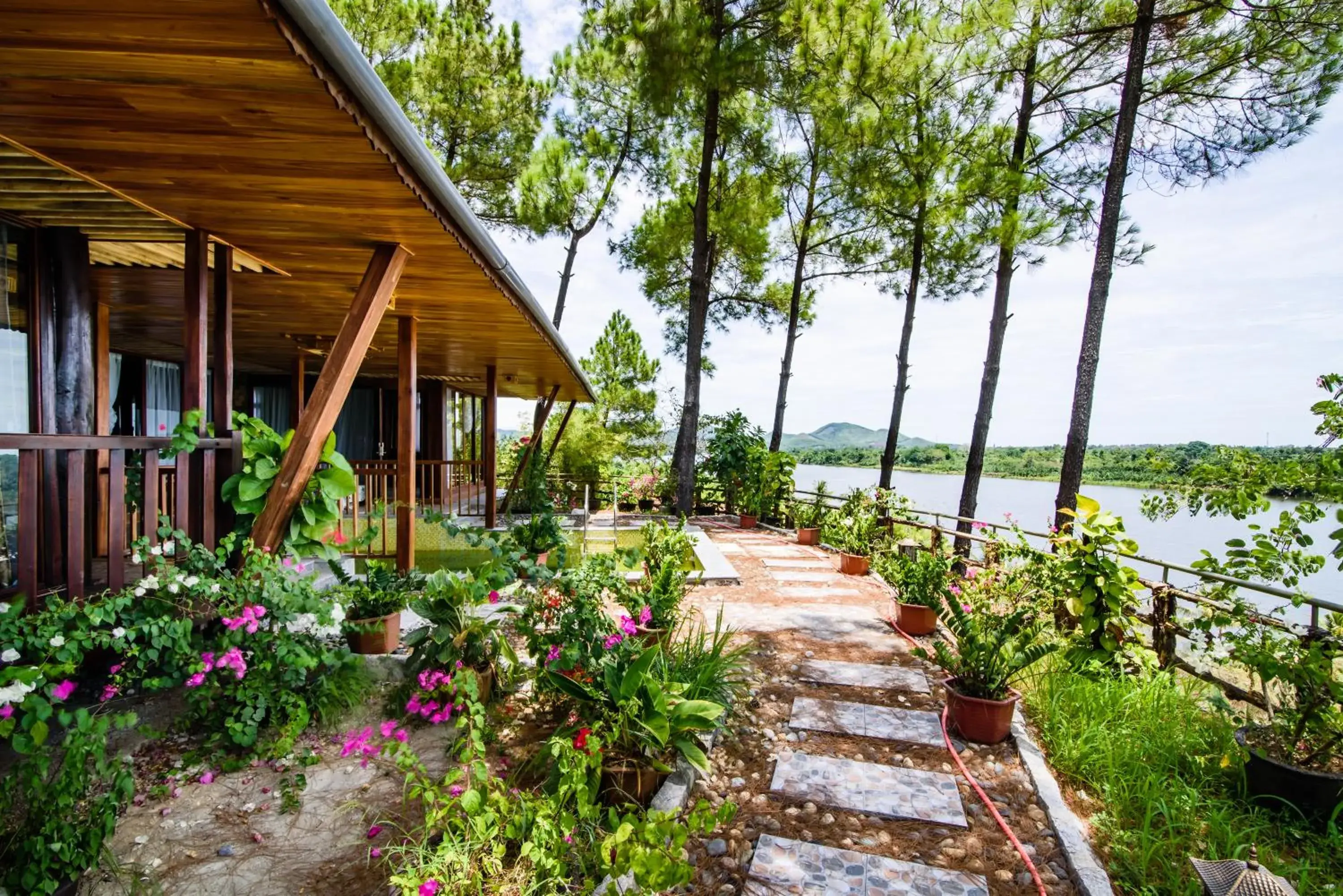 River view in Sankofa Village Hill Resort & Spa River view in Sankofa Village Hill Resort & Spa