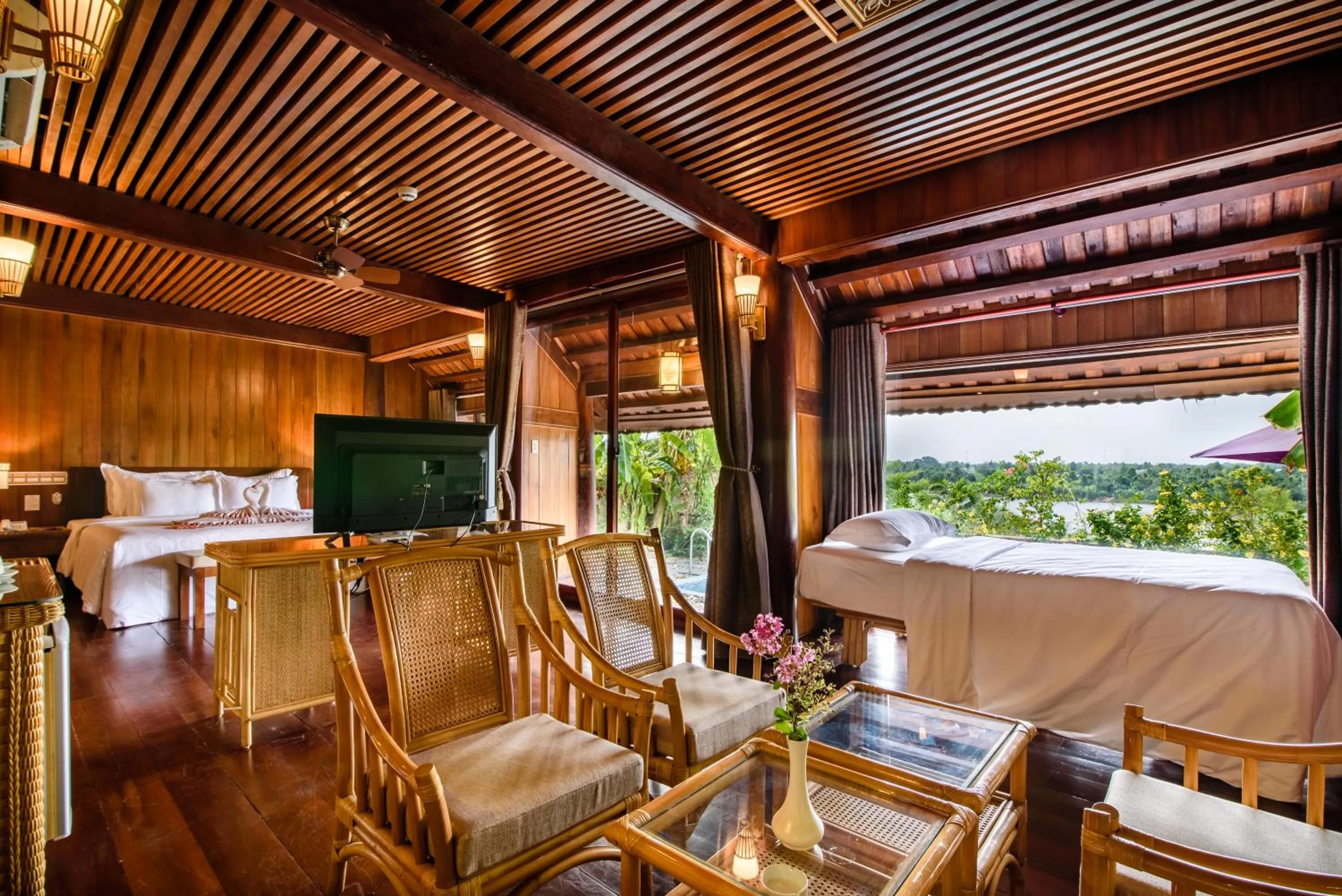 Living room in Sankofa Village Hill Resort & Spa