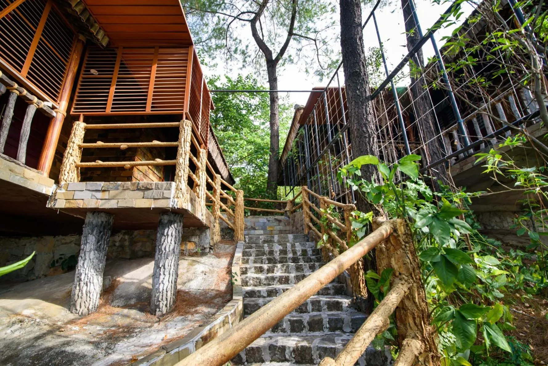 Garden in Sankofa Village Hill Resort & Spa