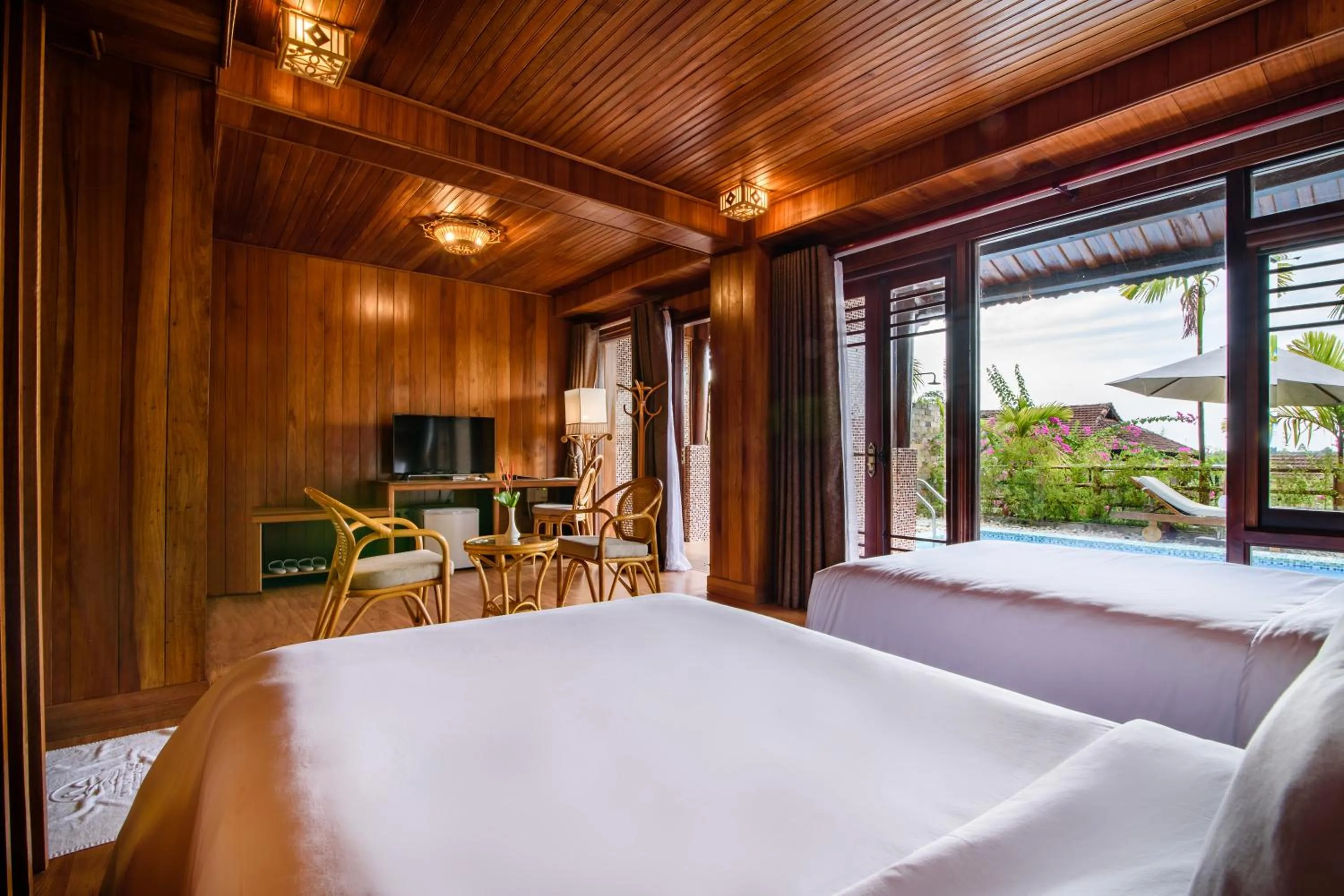 Bed in Sankofa Village Hill Resort & Spa