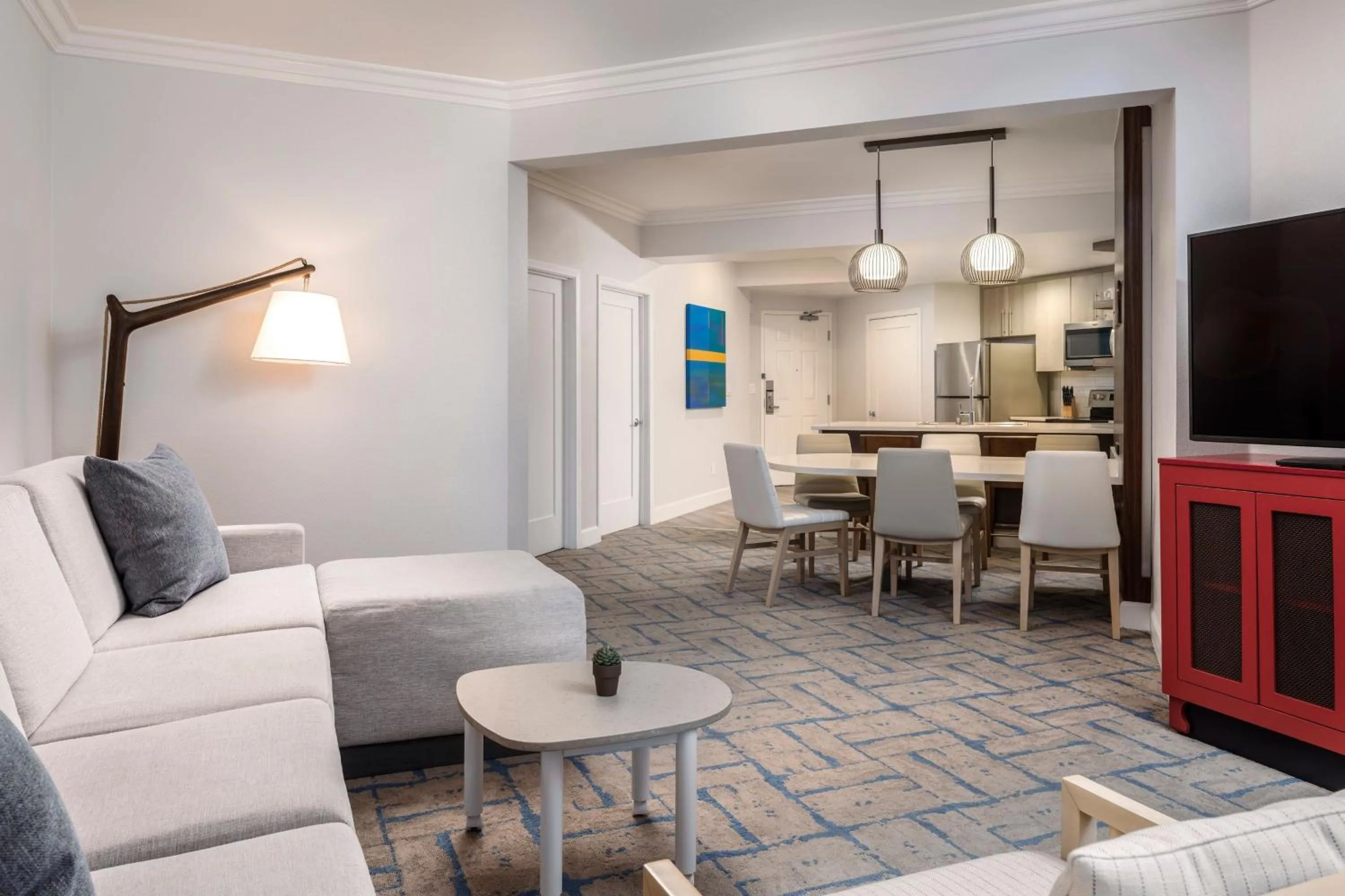 Living room in Marriott's Newport Coast Villas