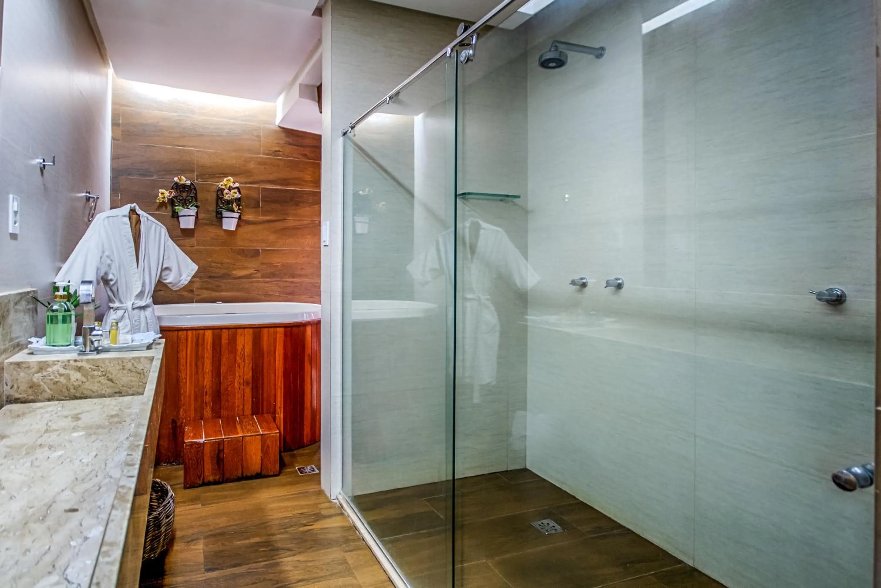 Bathroom in Aruanã Eco Praia Hotel