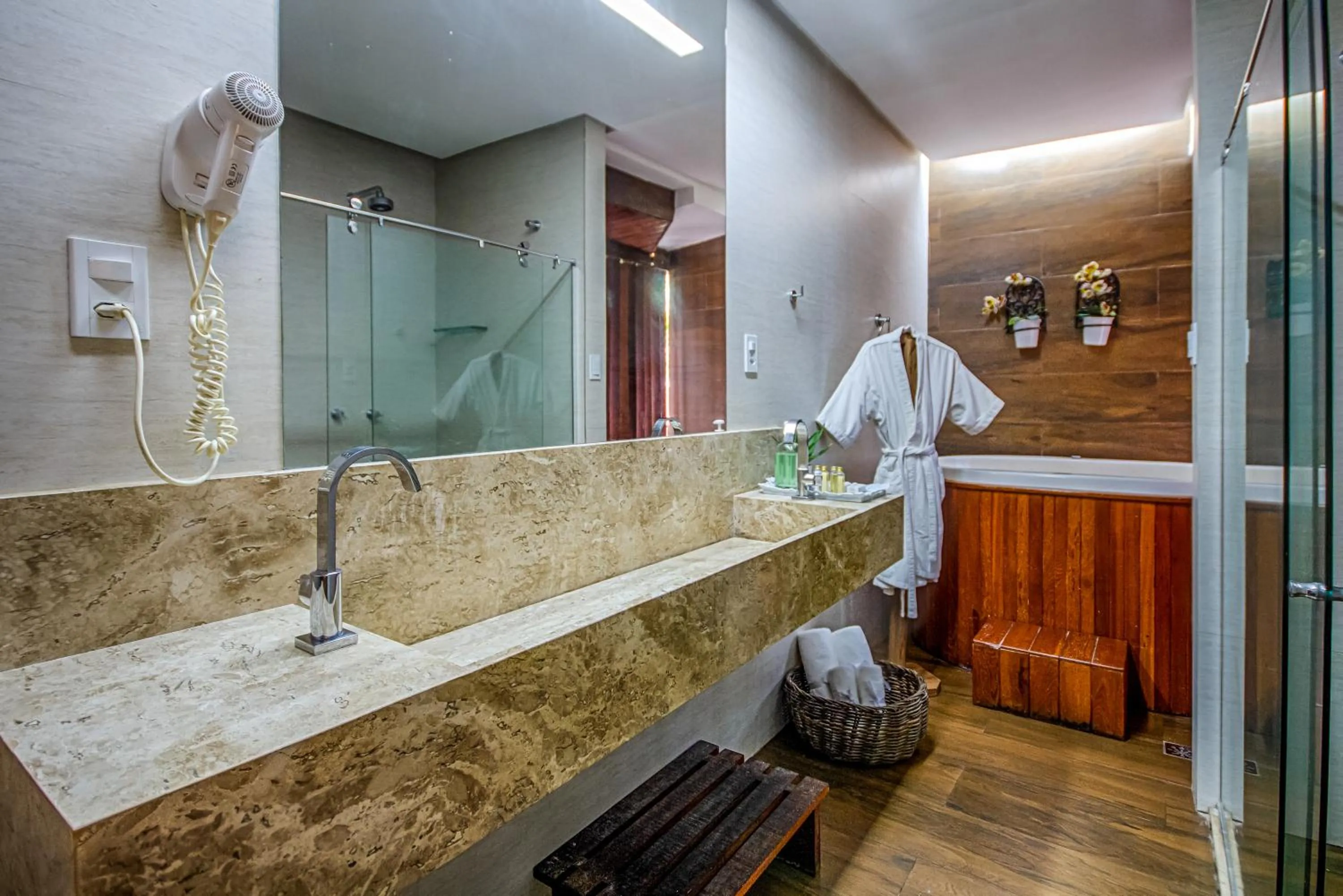 Bathroom in Aruanã Eco Praia Hotel