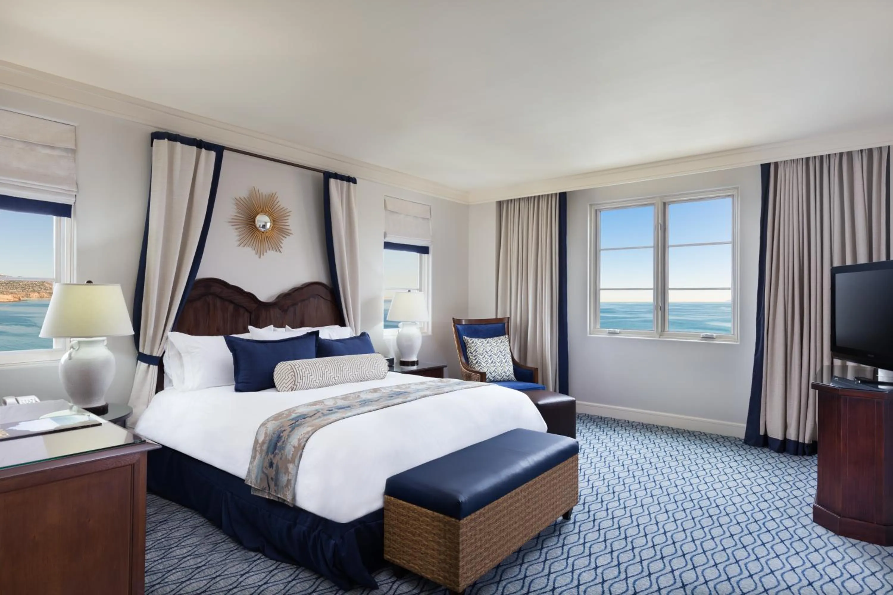 Bed in Terranea Resort