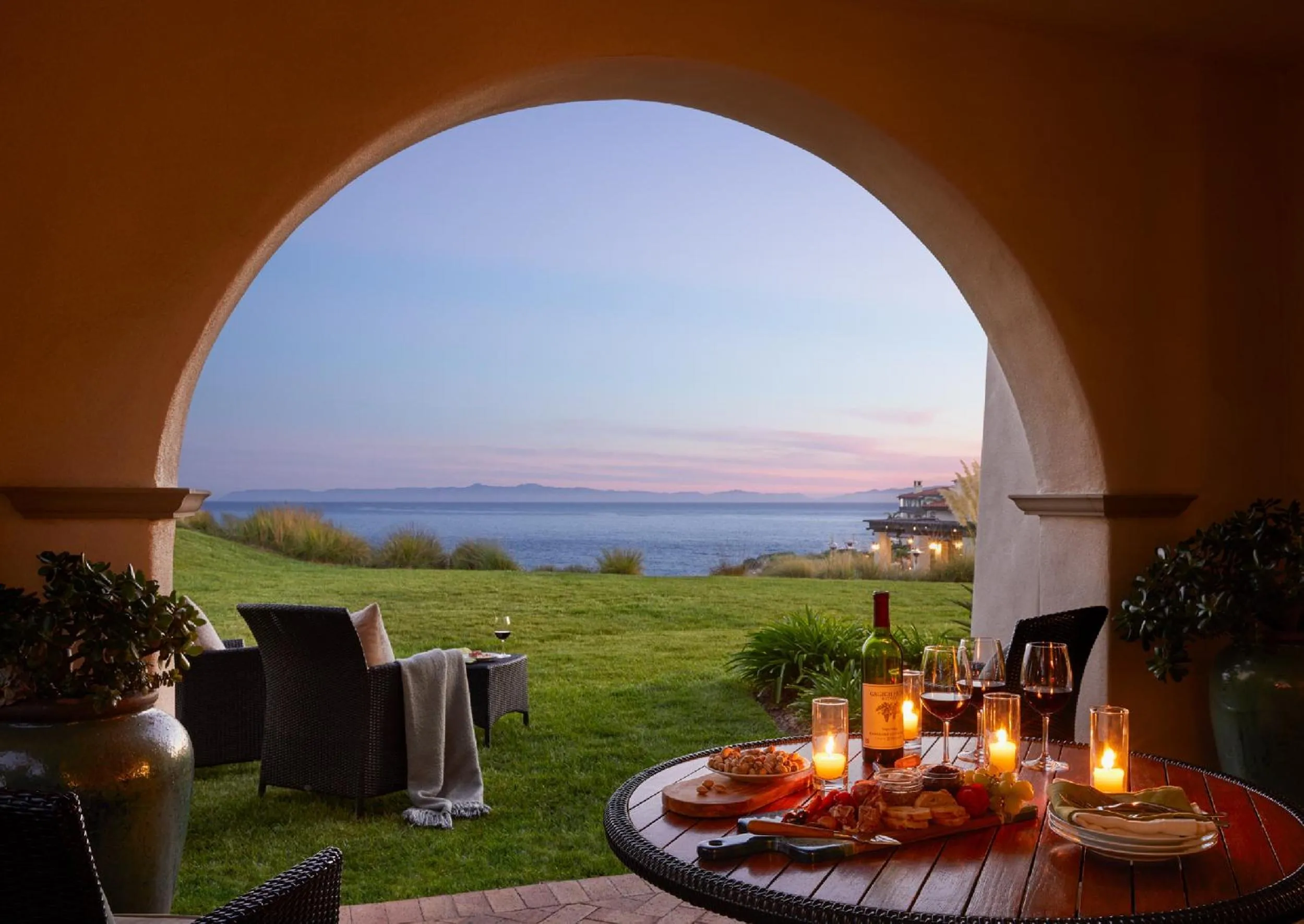 Patio in Terranea Resort