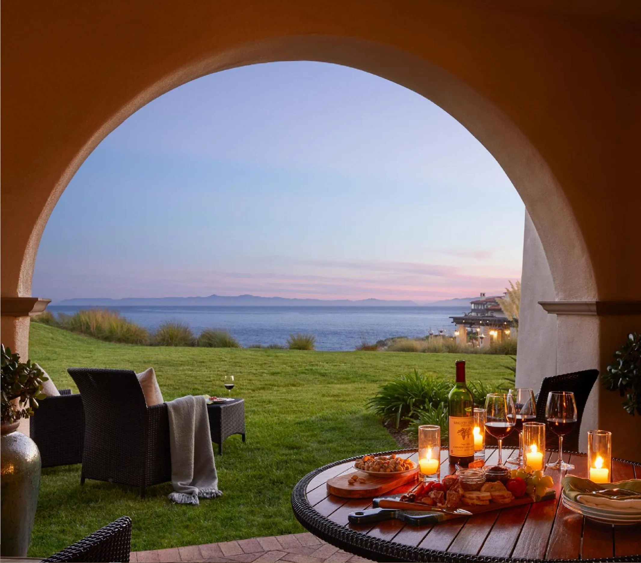Patio in Terranea Resort