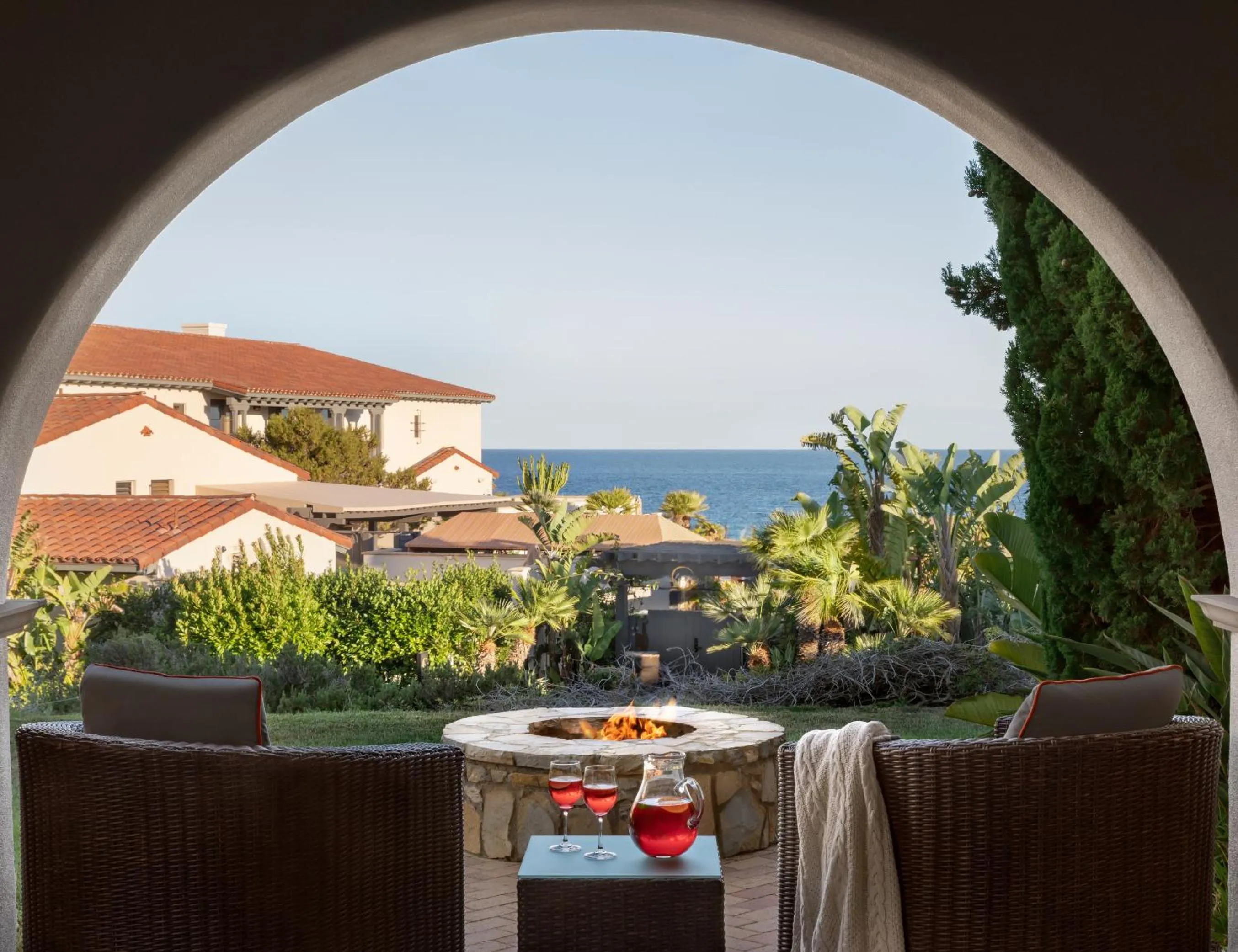 Patio in Terranea Resort