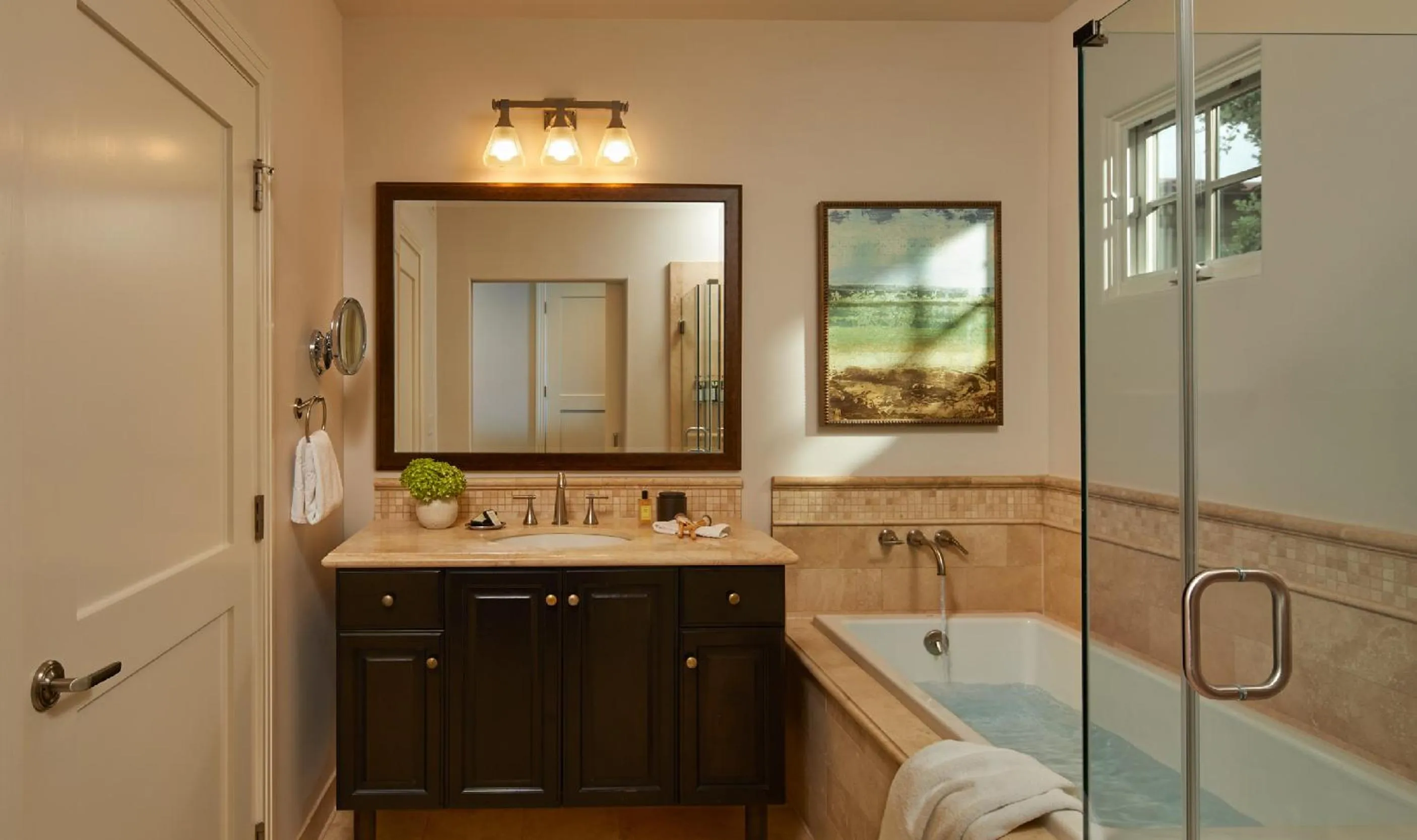 Shower in Terranea Resort