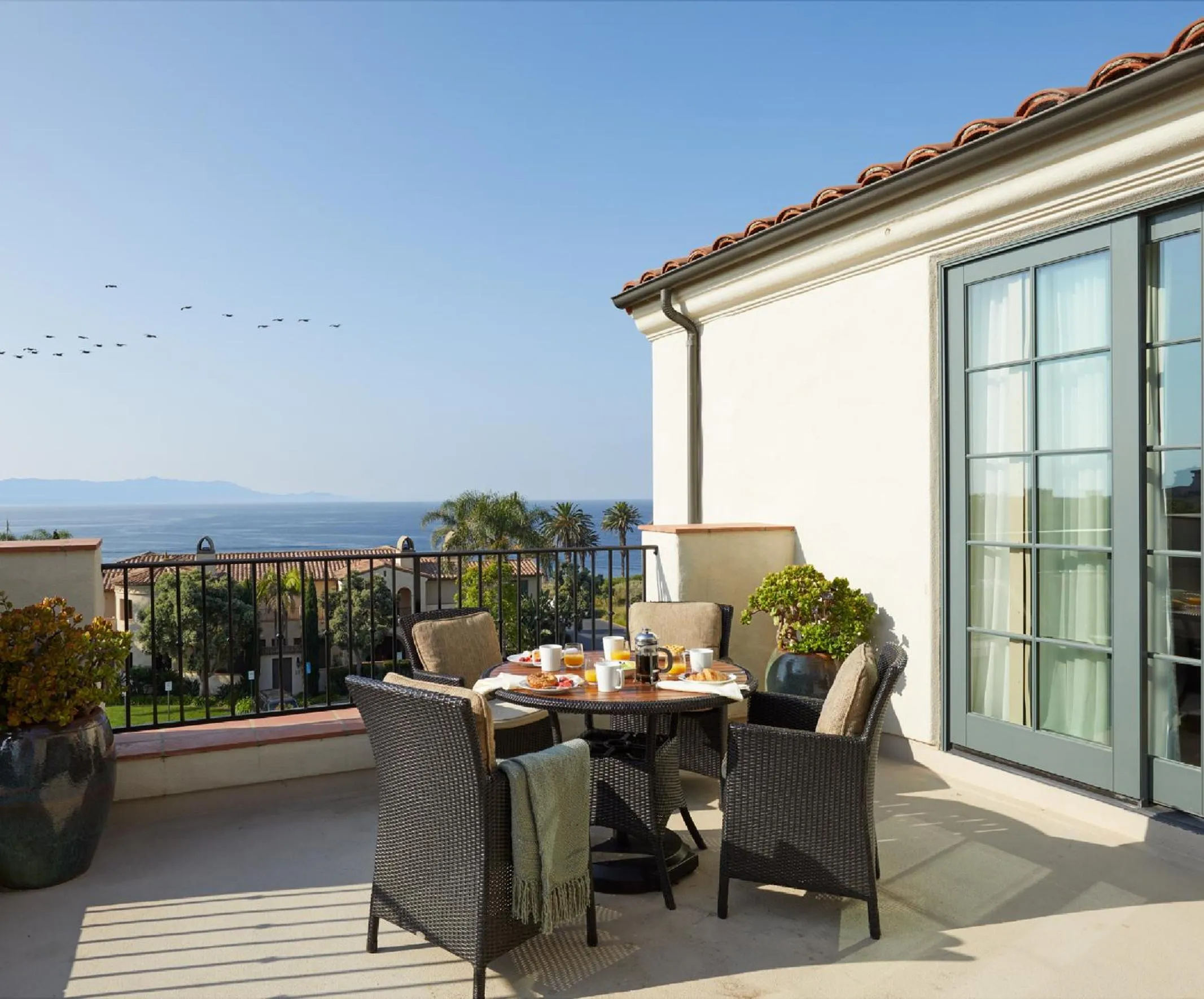 Patio in Terranea Resort