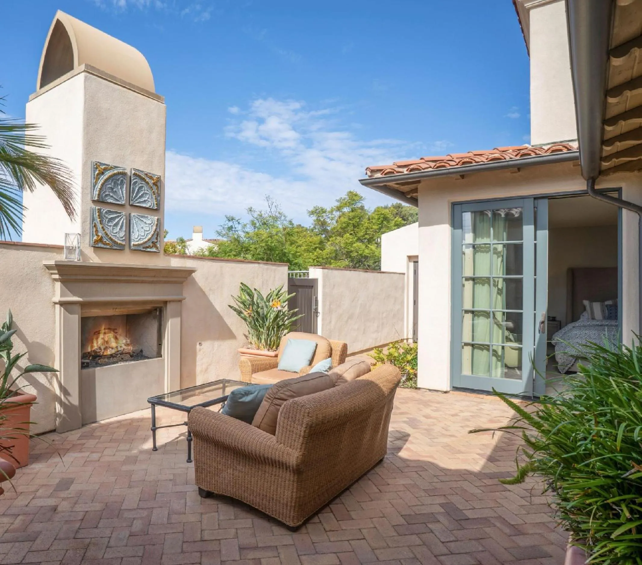Patio in Terranea Resort