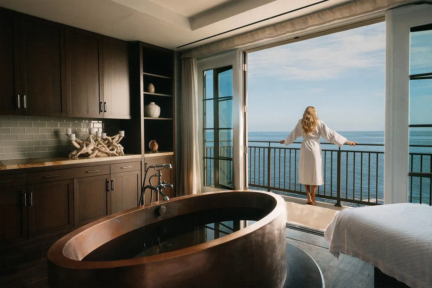 Spa and wellness centre/facilities, Bed in Terranea Resort Spa and wellness centre/facilities, Bed in Terranea Resort