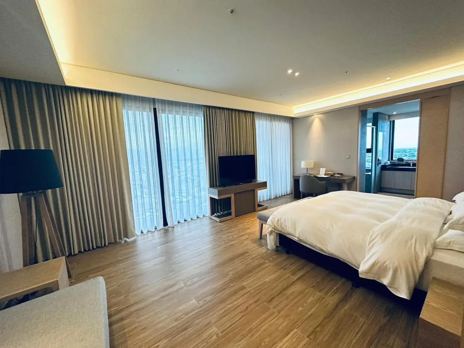 Bed in Cuncyue Hot Spring Resort Bed in Cuncyue Hot Spring Resort