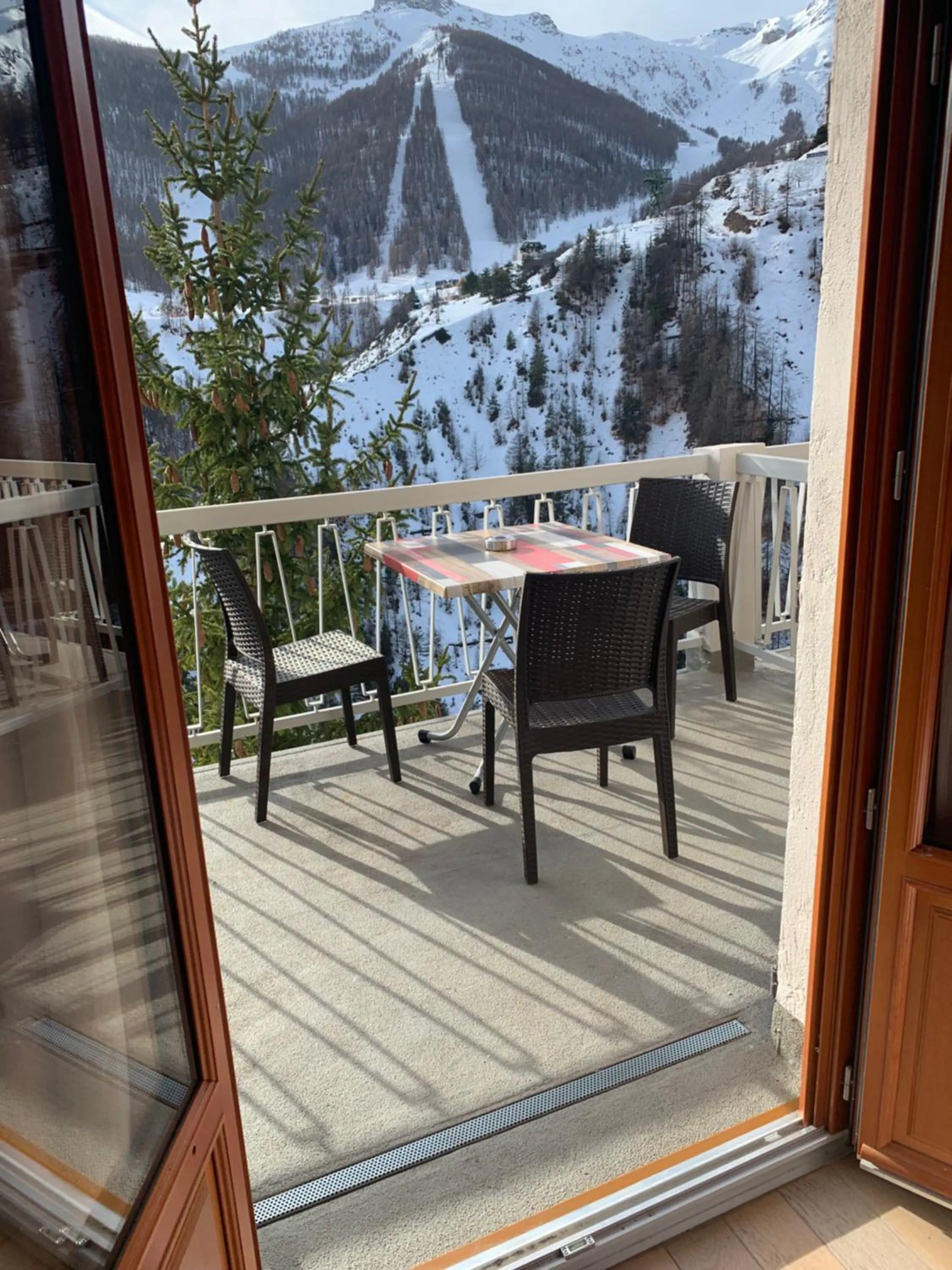 Balcony/Terrace in Hôtel Chastellares