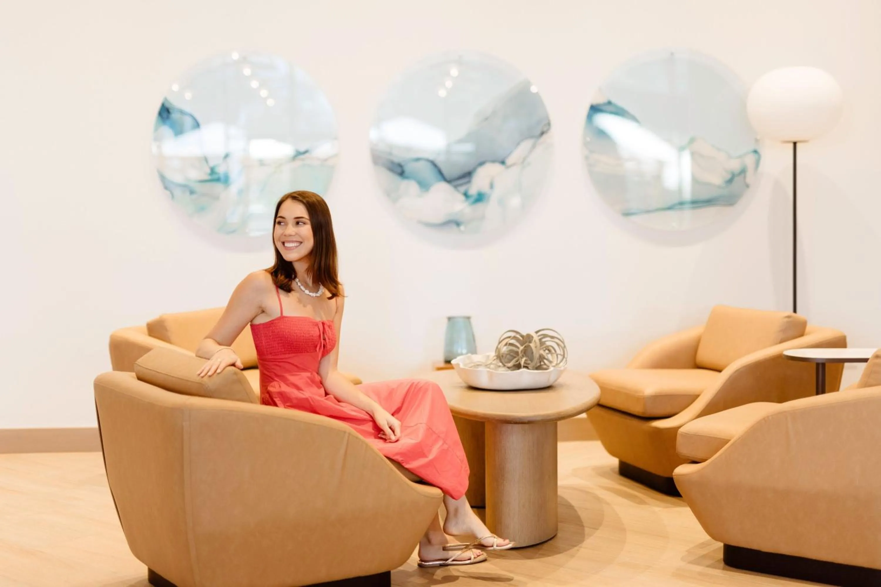 Lobby or reception in Marriott Long Beach Downtown