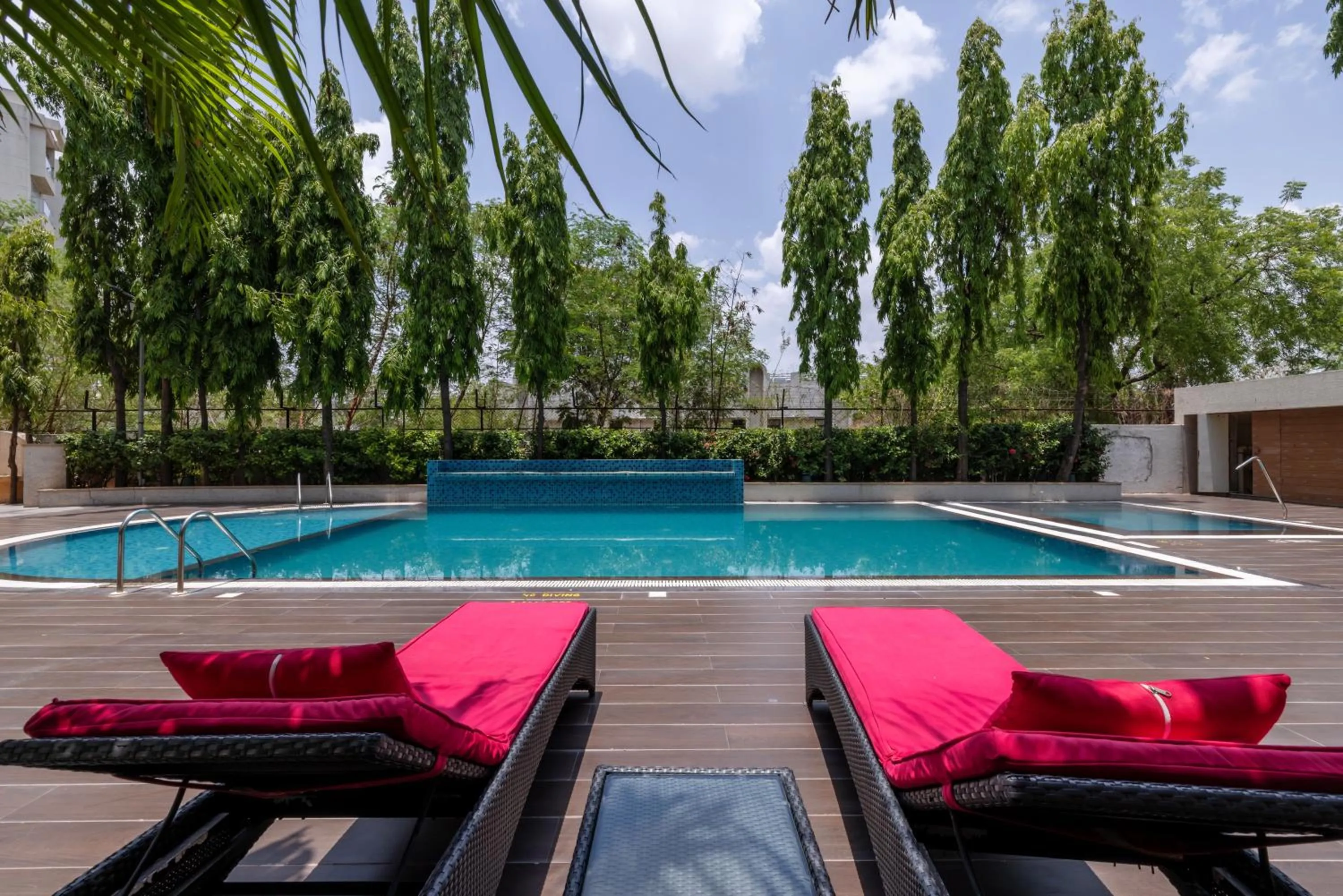 Swimming pool in Quality Inn Patria Suites, Rajkot