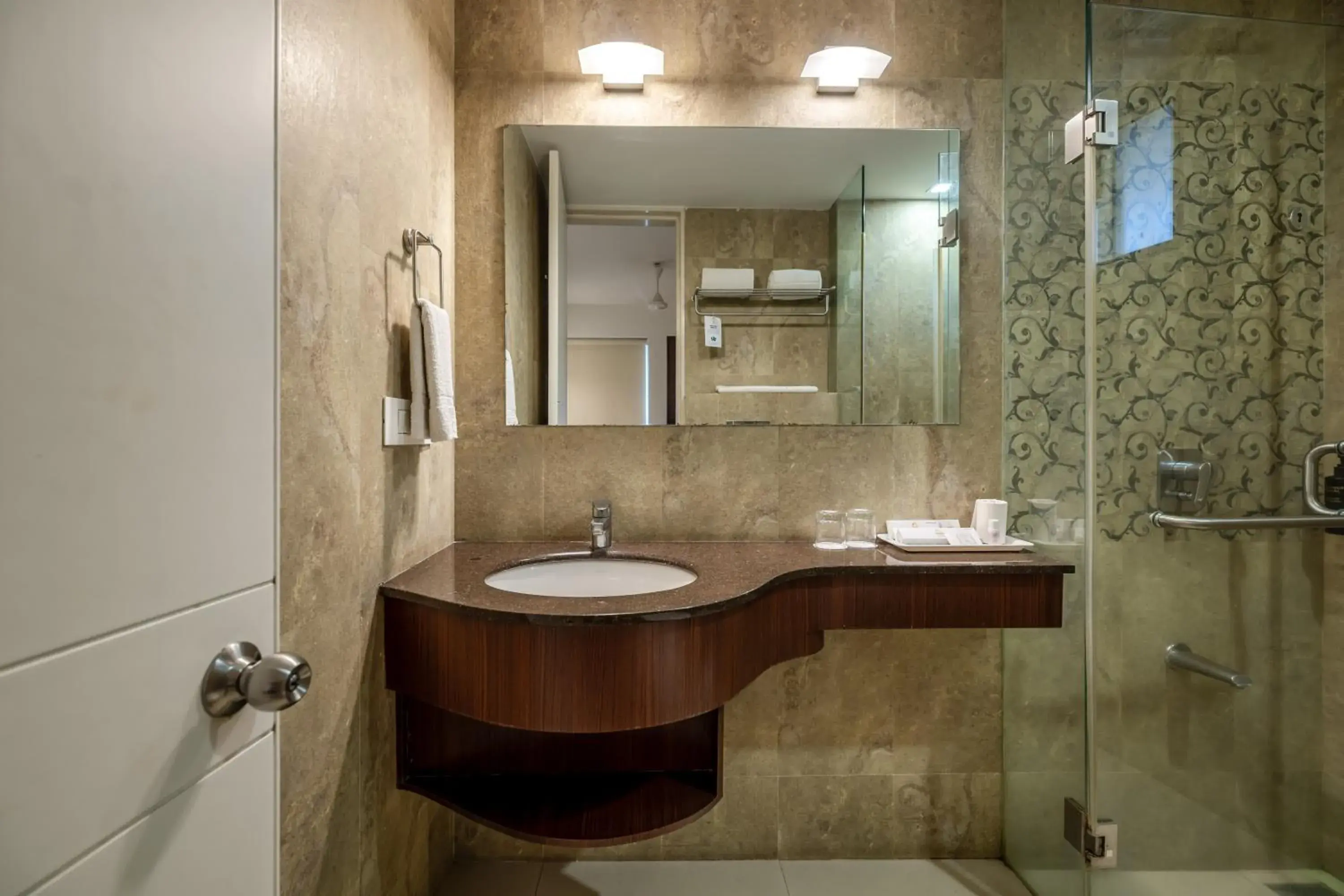 Bathroom in Quality Inn Patria Suites, Rajkot Bathroom in Quality Inn Patria Suites, Rajkot