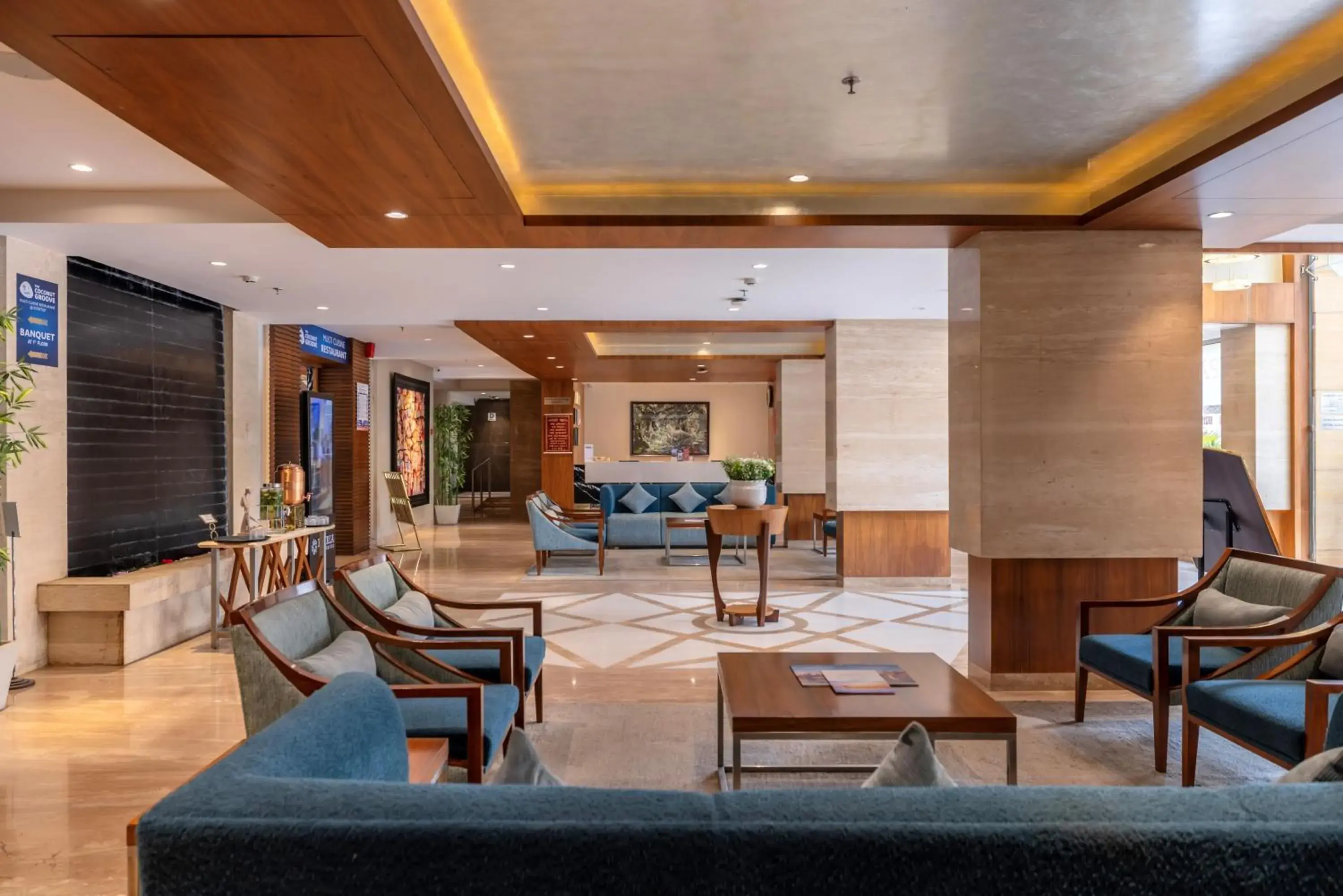 Lobby or reception in Quality Inn Patria Suites, Rajkot Lobby or reception in Quality Inn Patria Suites, Rajkot