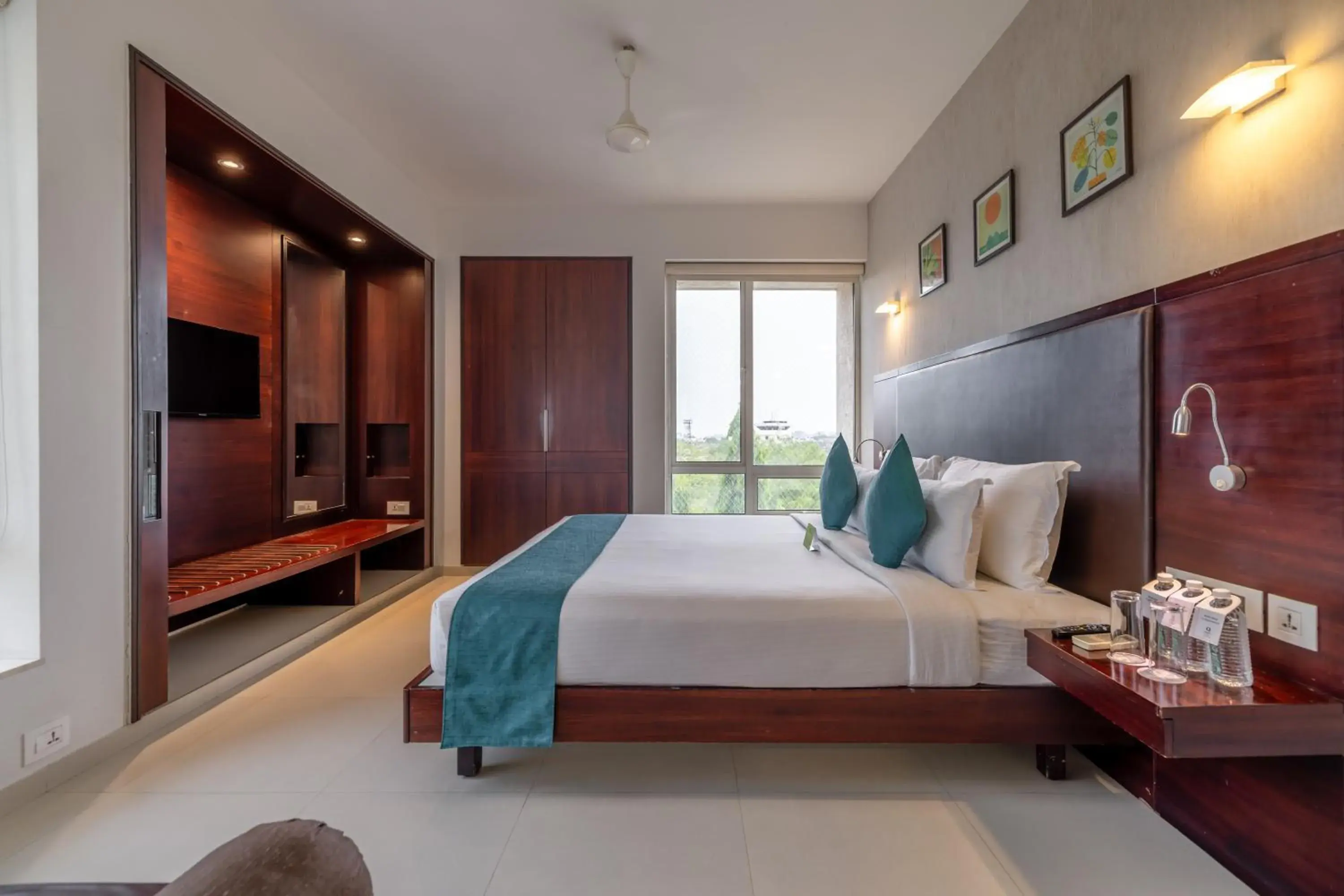 View (from property/room), Bed in Quality Inn Patria Suites, Rajkot View (from property/room), Bed in Quality Inn Patria Suites, Rajkot