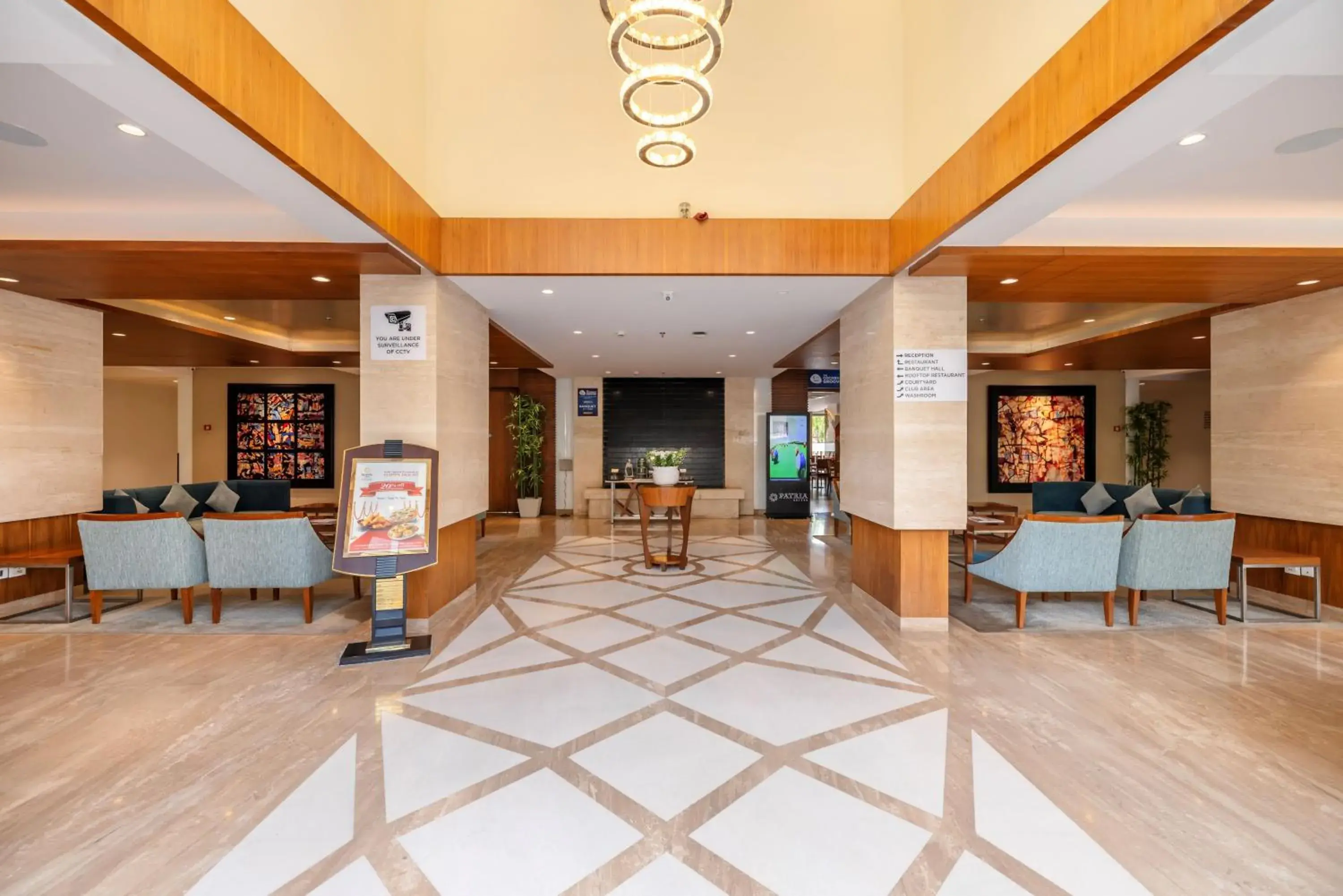 Lobby or reception in Quality Inn Patria Suites, Rajkot Lobby or reception in Quality Inn Patria Suites, Rajkot
