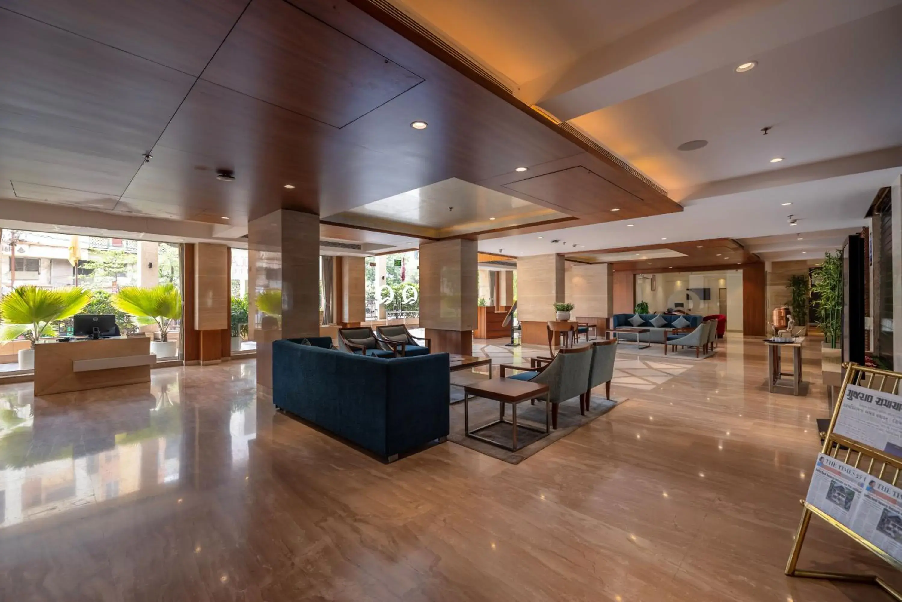 Lobby or reception in Quality Inn Patria Suites, Rajkot Lobby or reception in Quality Inn Patria Suites, Rajkot