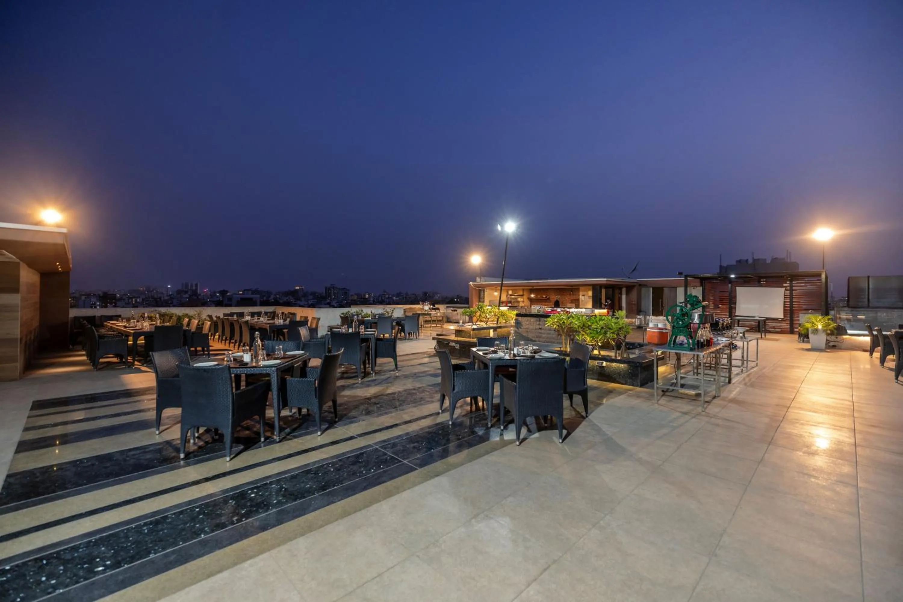 Balcony/Terrace in Quality Inn Patria Suites, Rajkot