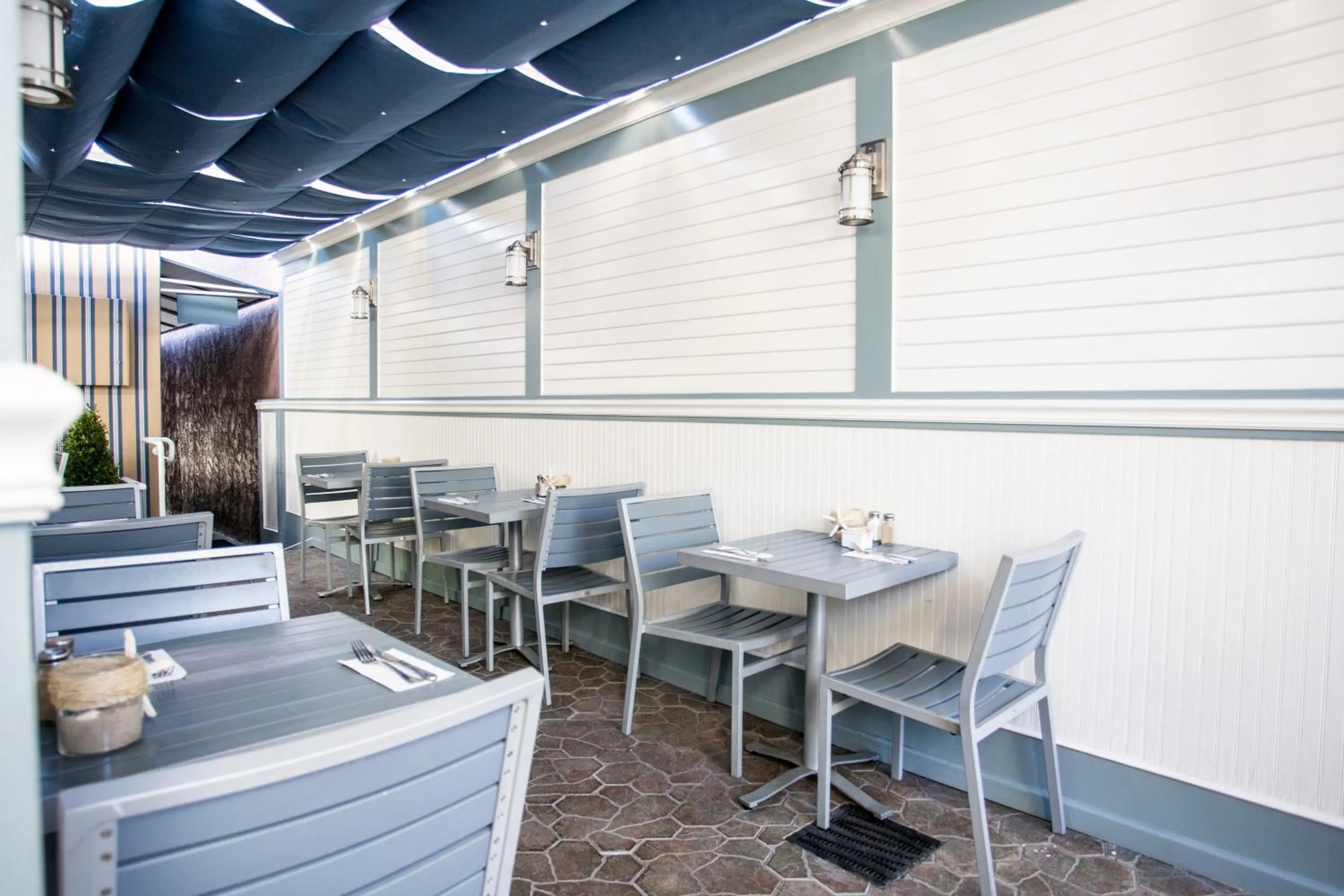 American breakfast in Ocean Park Hotel