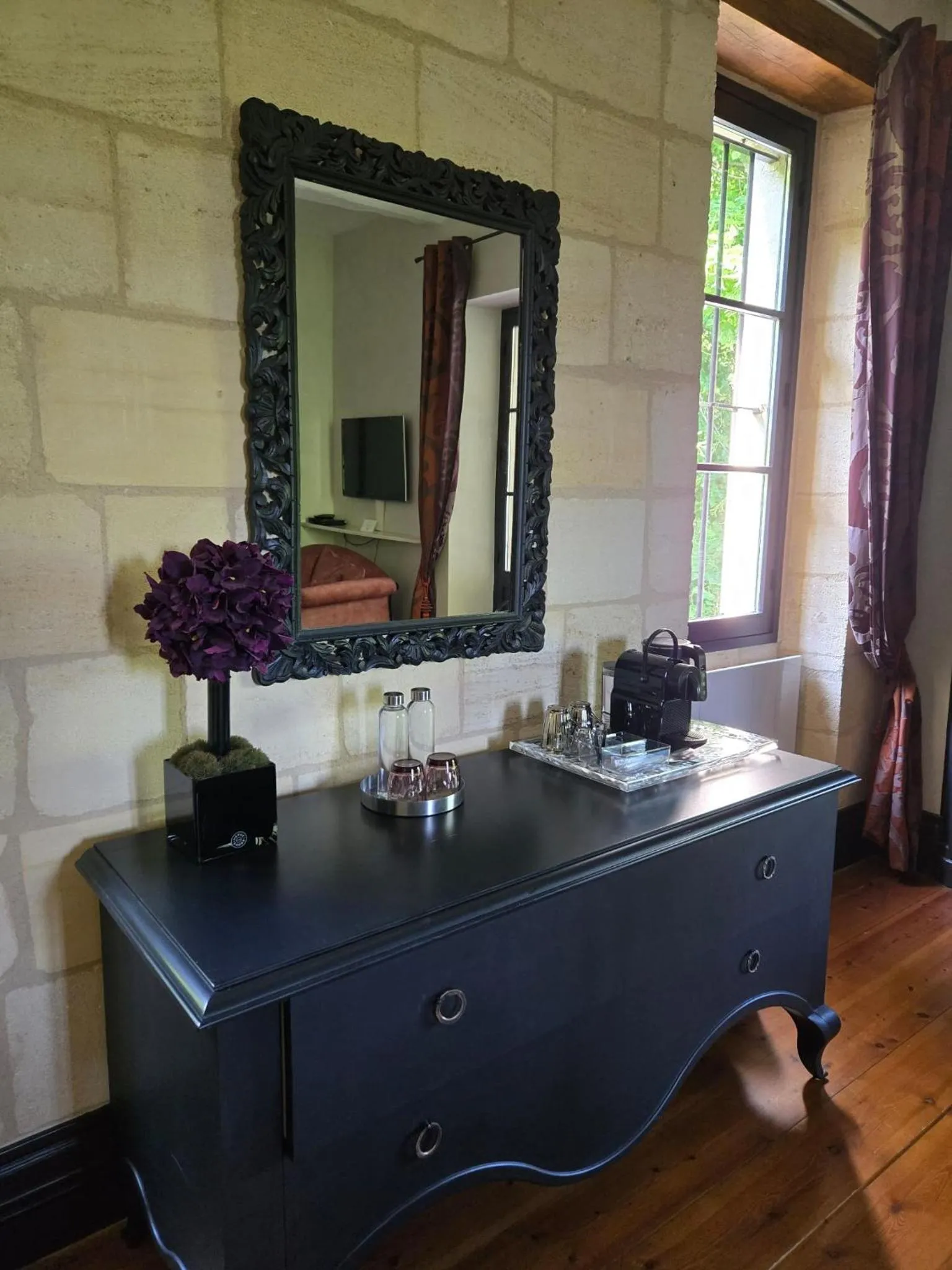 Bedroom in Château de Courtebotte