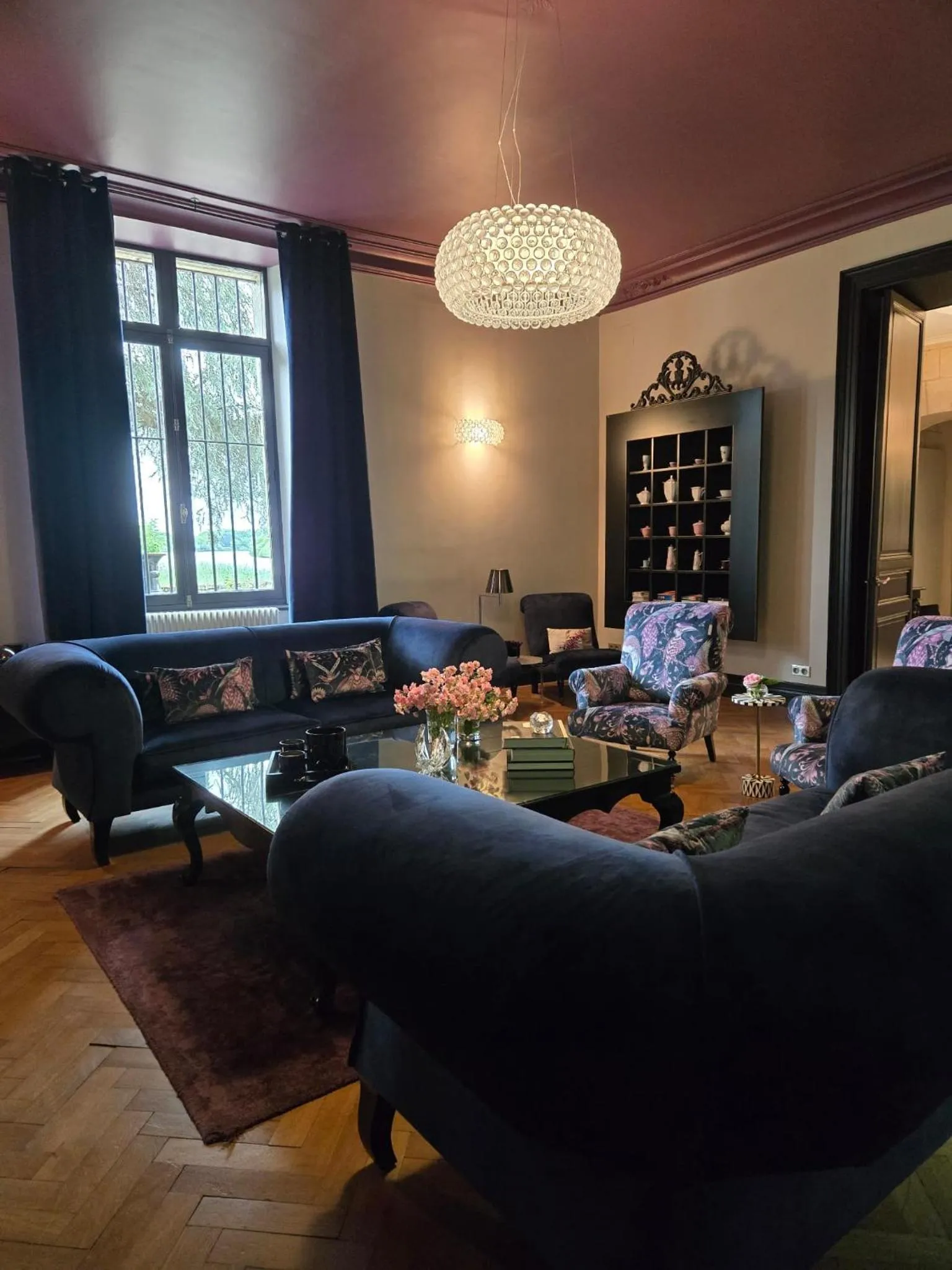 Living room in Château de Courtebotte