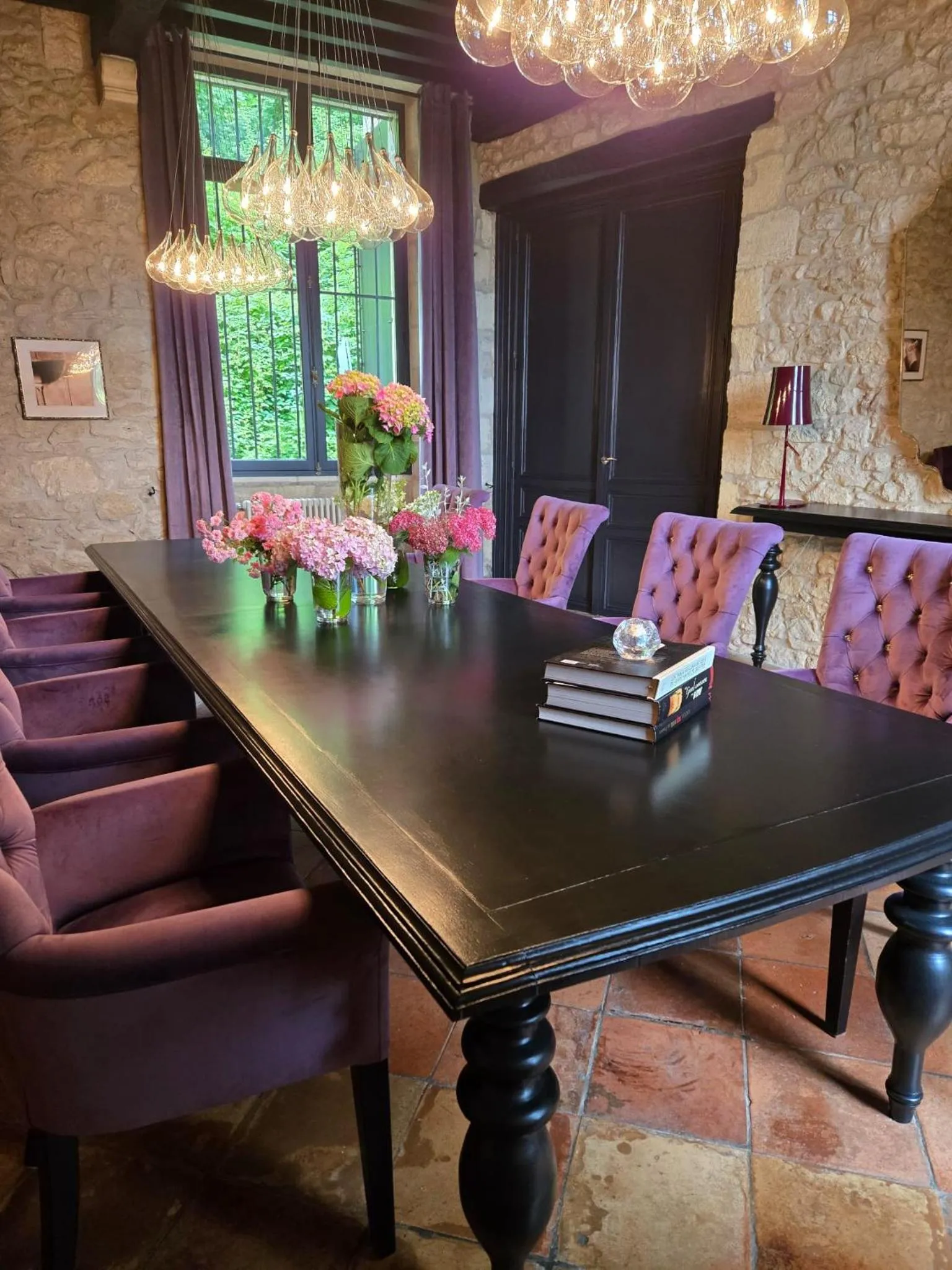 Living room in Château de Courtebotte