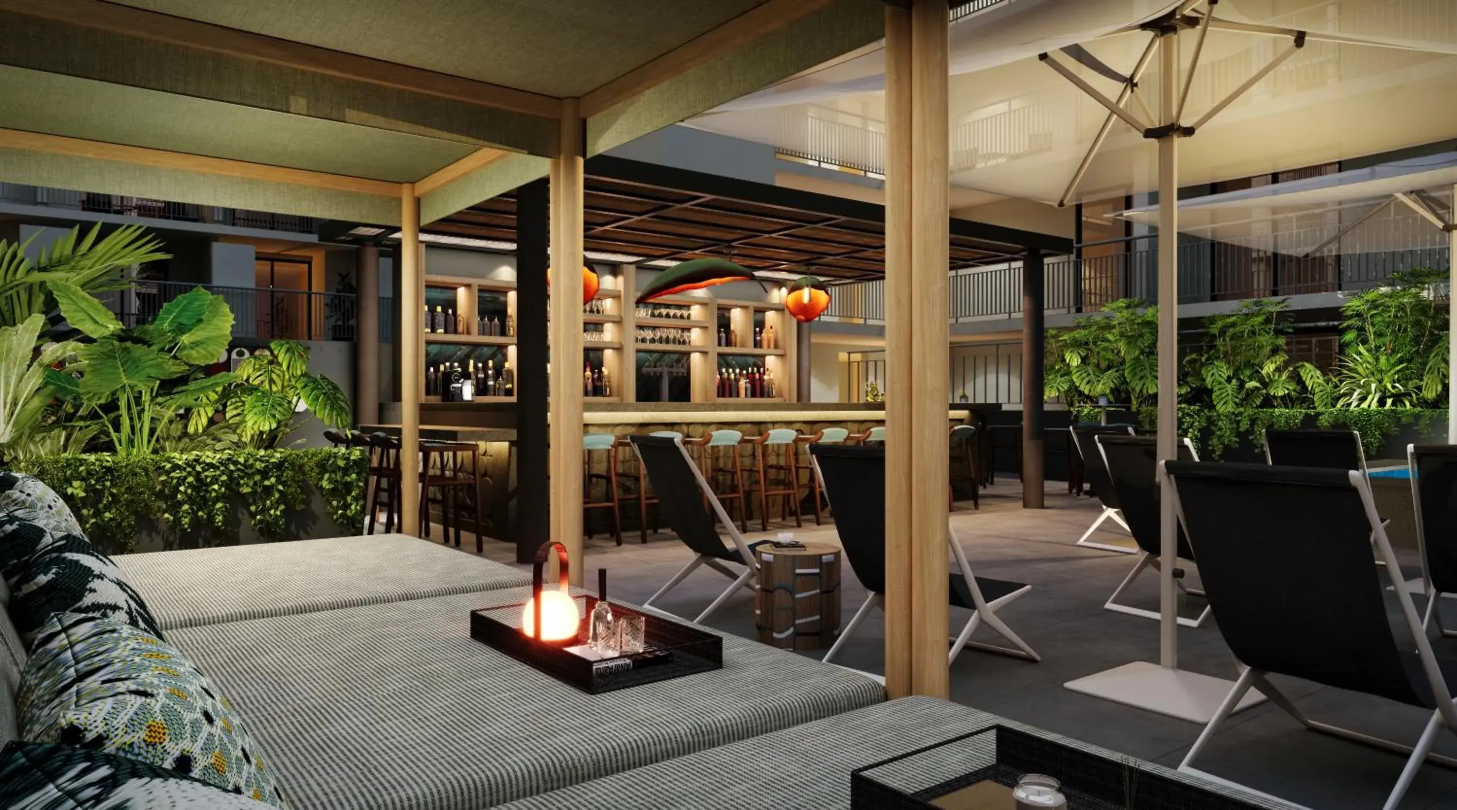 Lounge or bar, Restaurant/Places to Eat in Pearl Hotel Waikiki