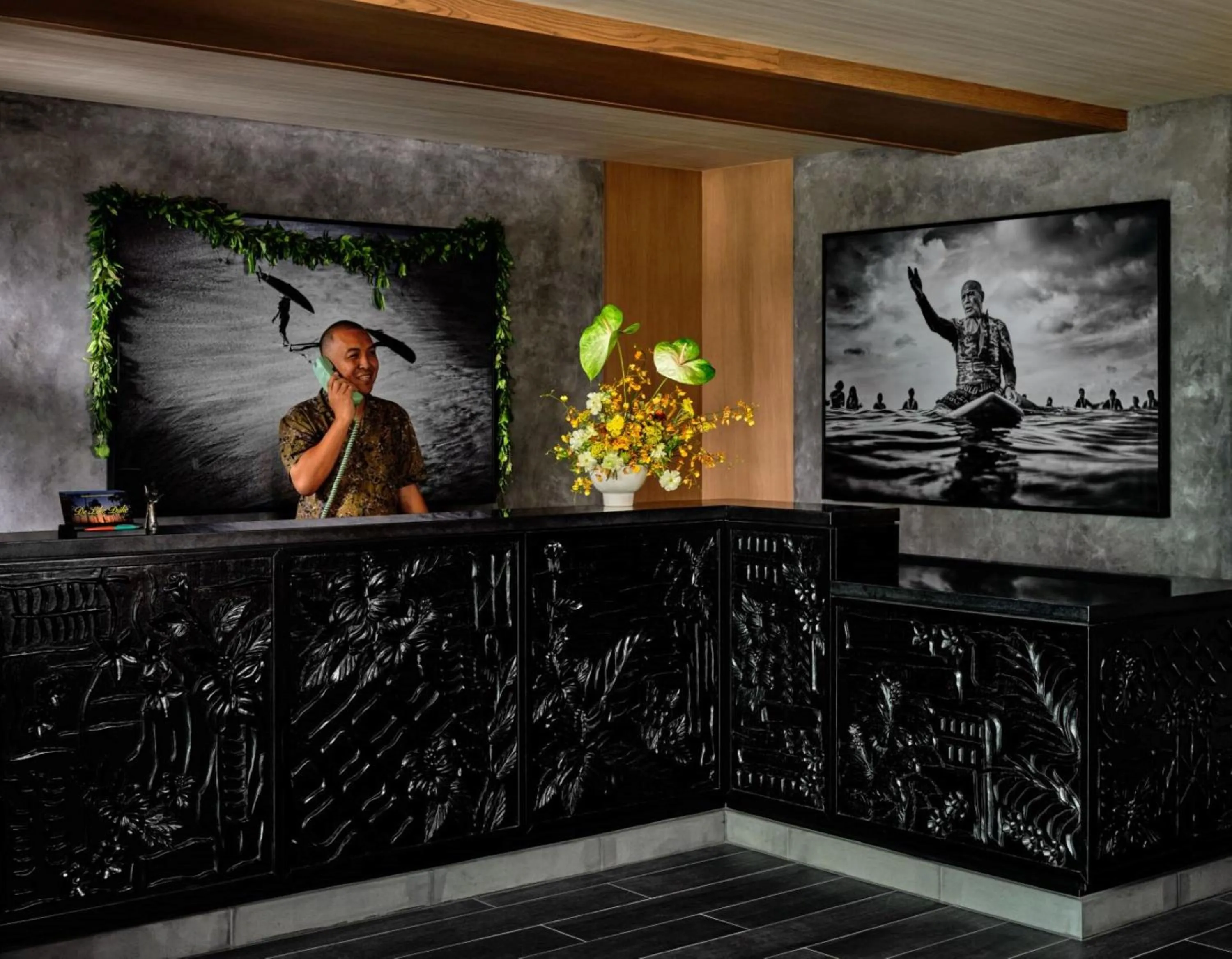 Lobby or reception in Romer House Waikiki