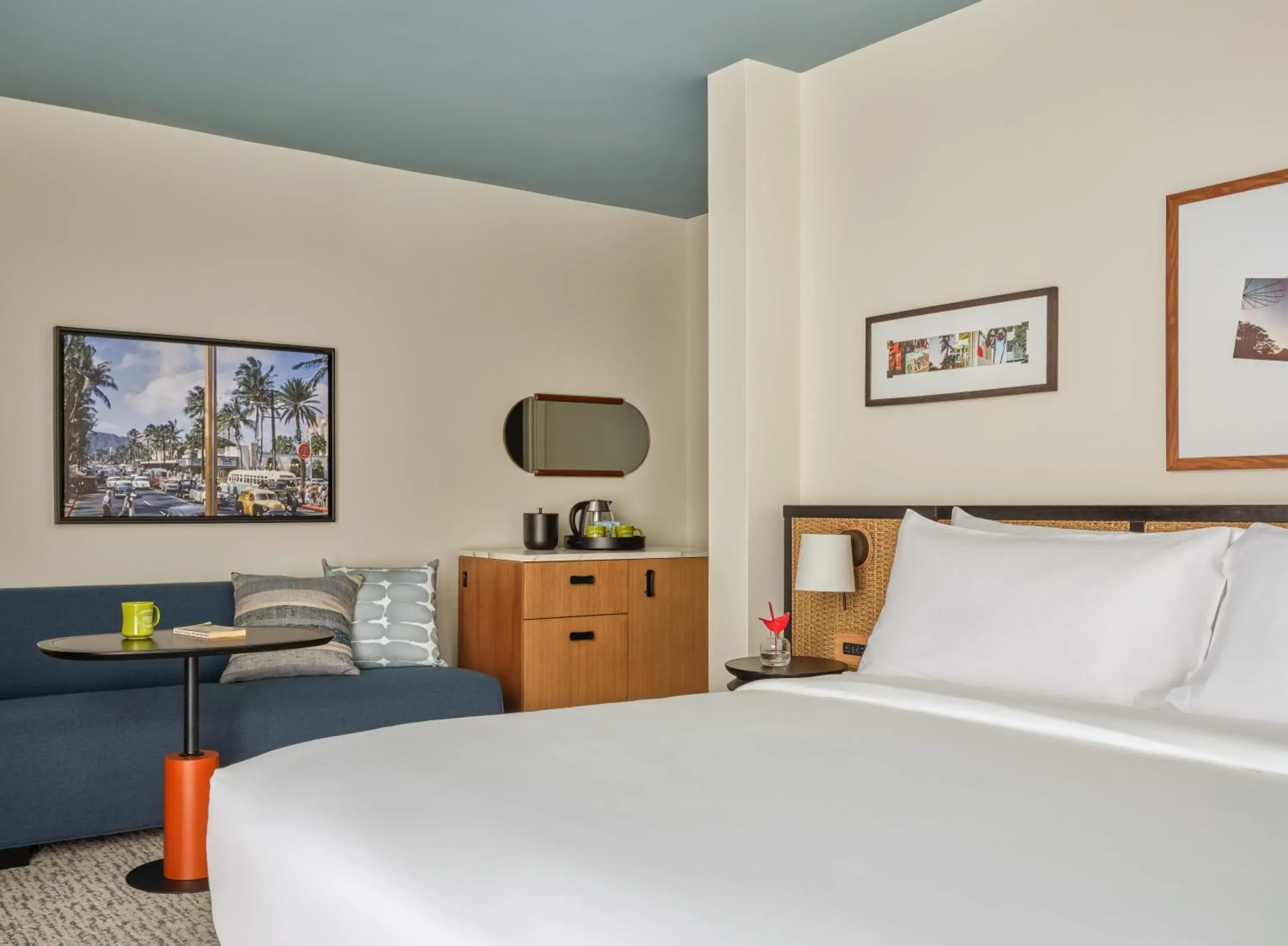 Bedroom, Bed in Romer House Waikiki Bedroom, Bed in Romer House Waikiki