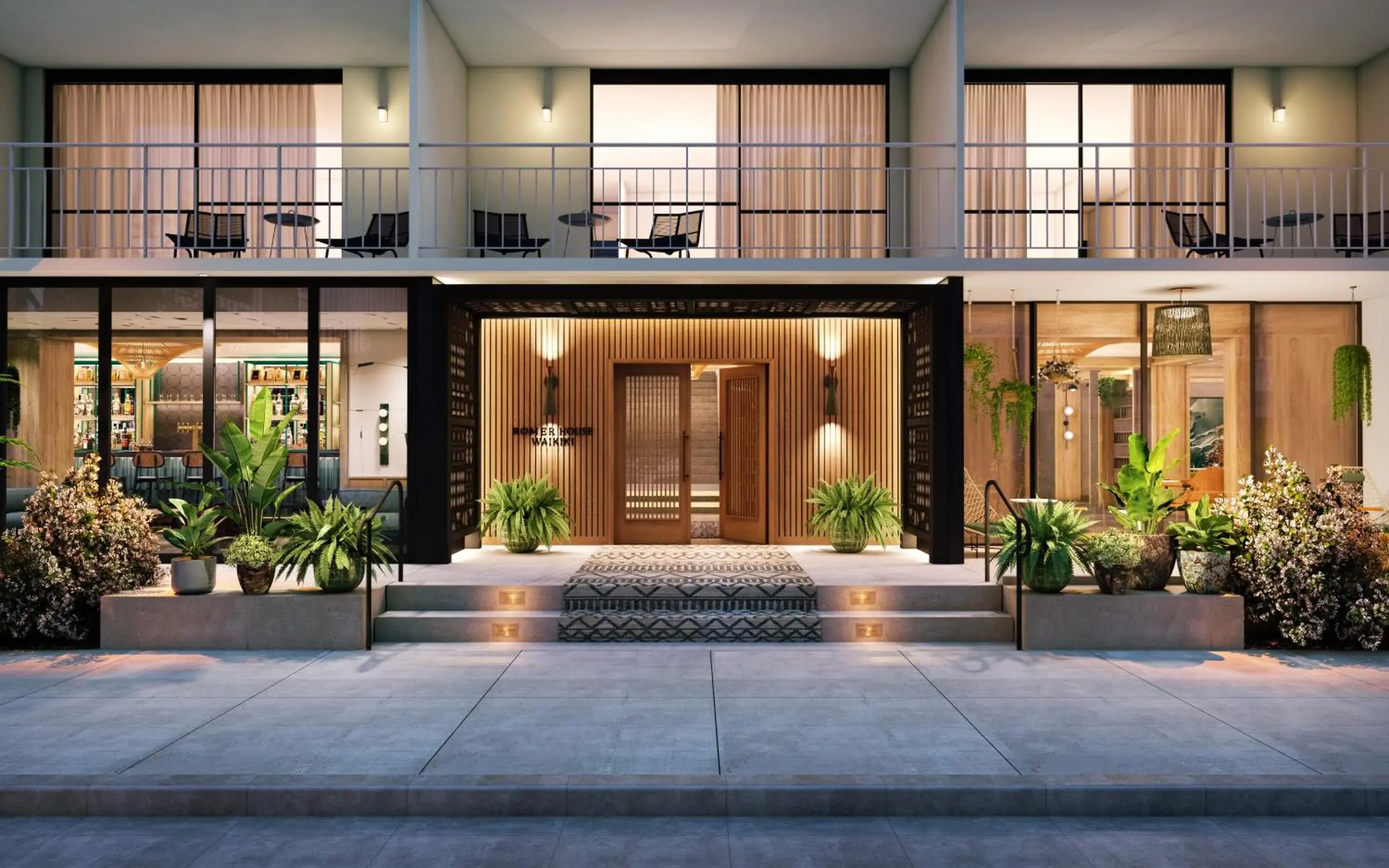 Property building in Pearl Hotel Waikiki