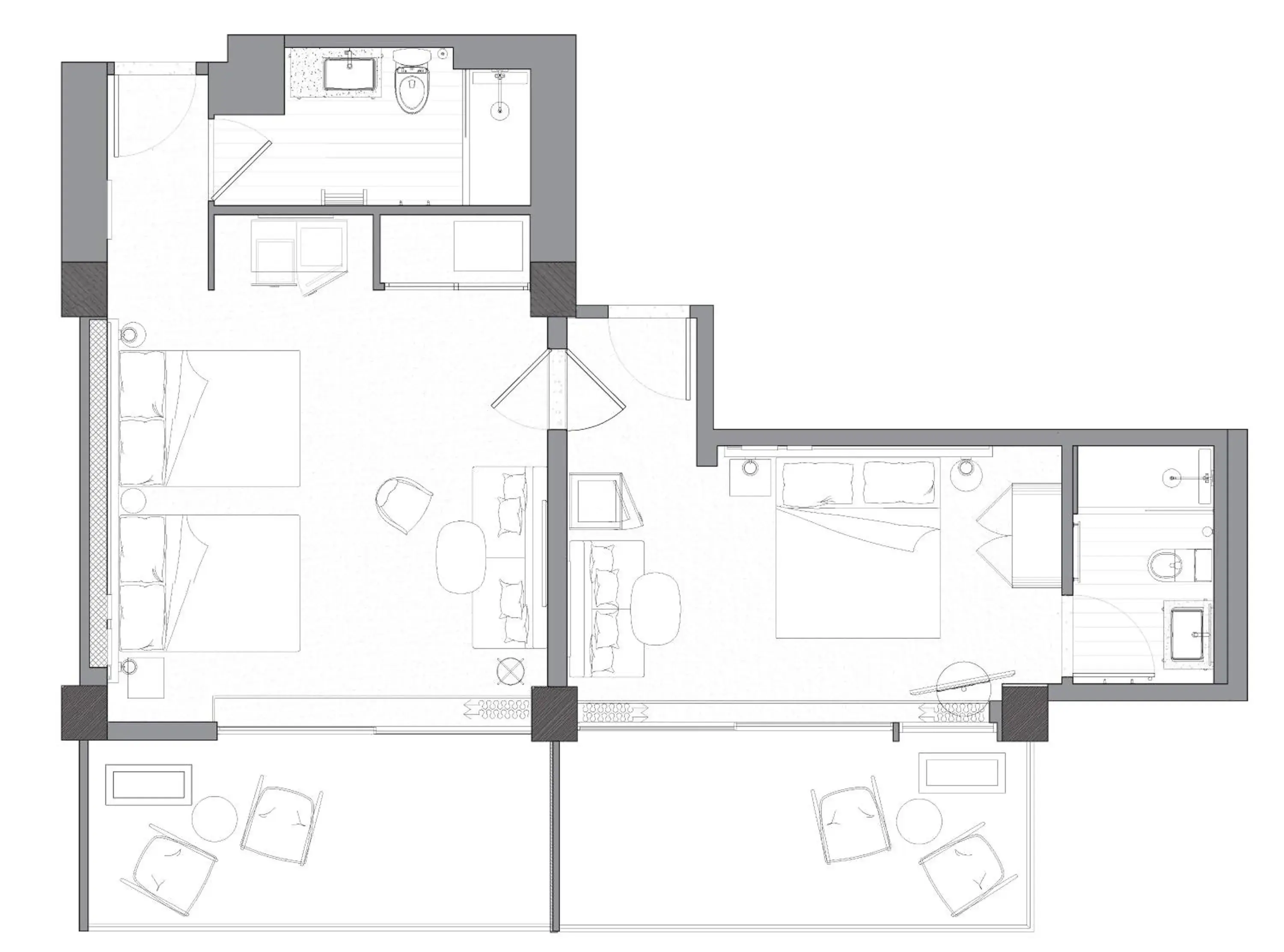 Floor Plan in Pearl Hotel Waikiki