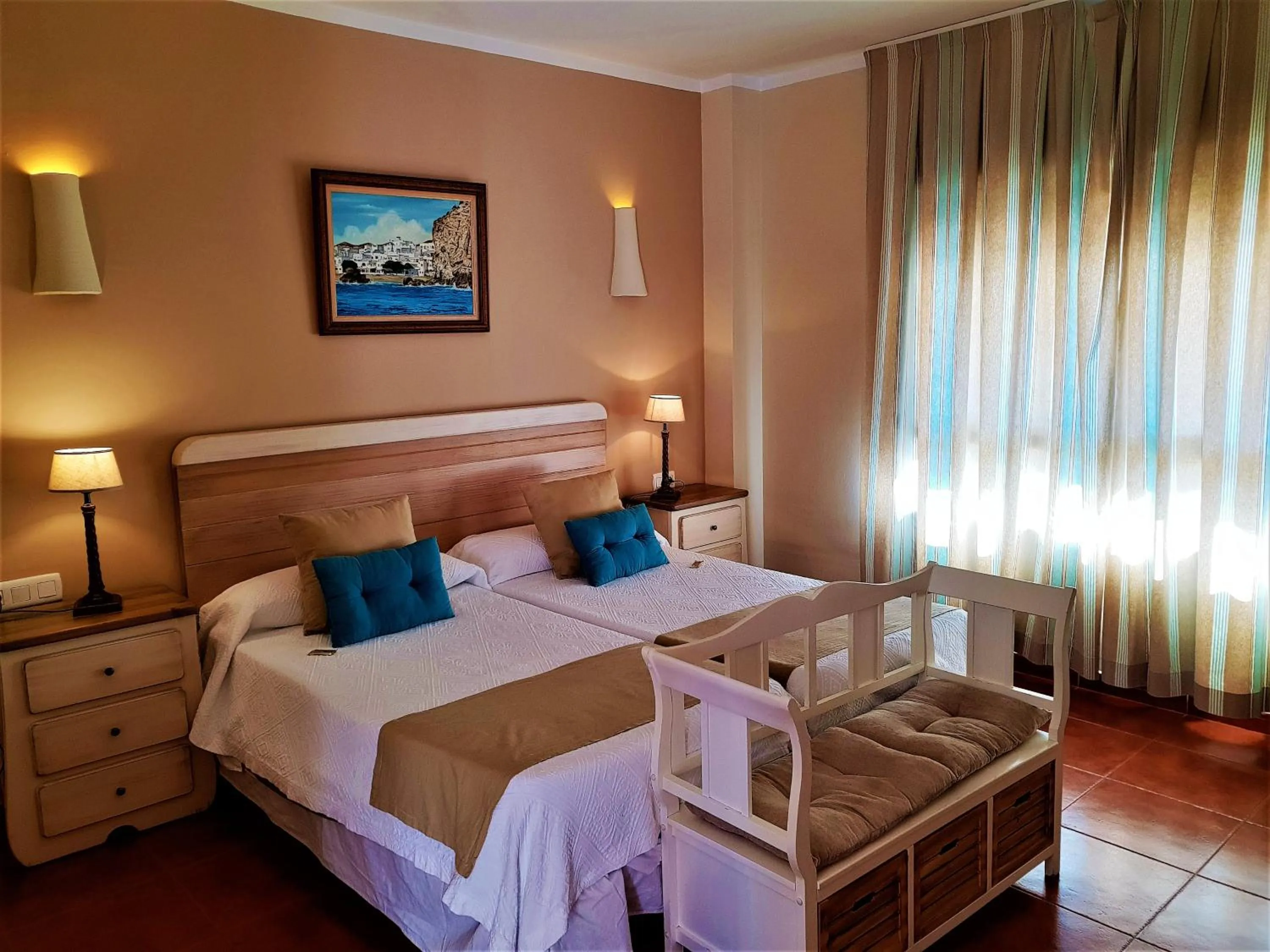 Photo of the whole room, Bed in Hotel las Calas