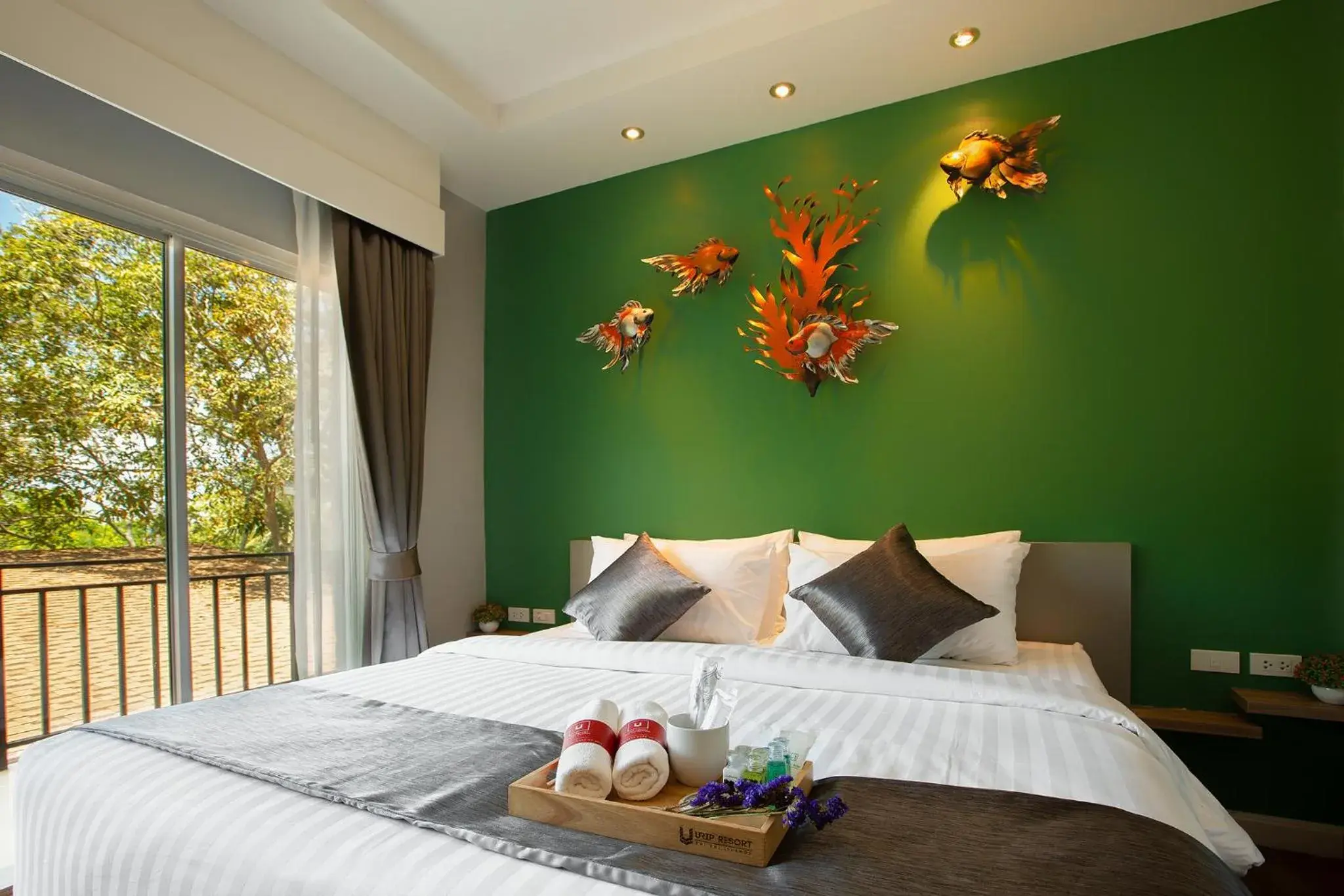 Bedroom, Bed in U Rip Resort Phi Phi Hotel Bedroom, Bed in U Rip Resort Phi Phi Hotel