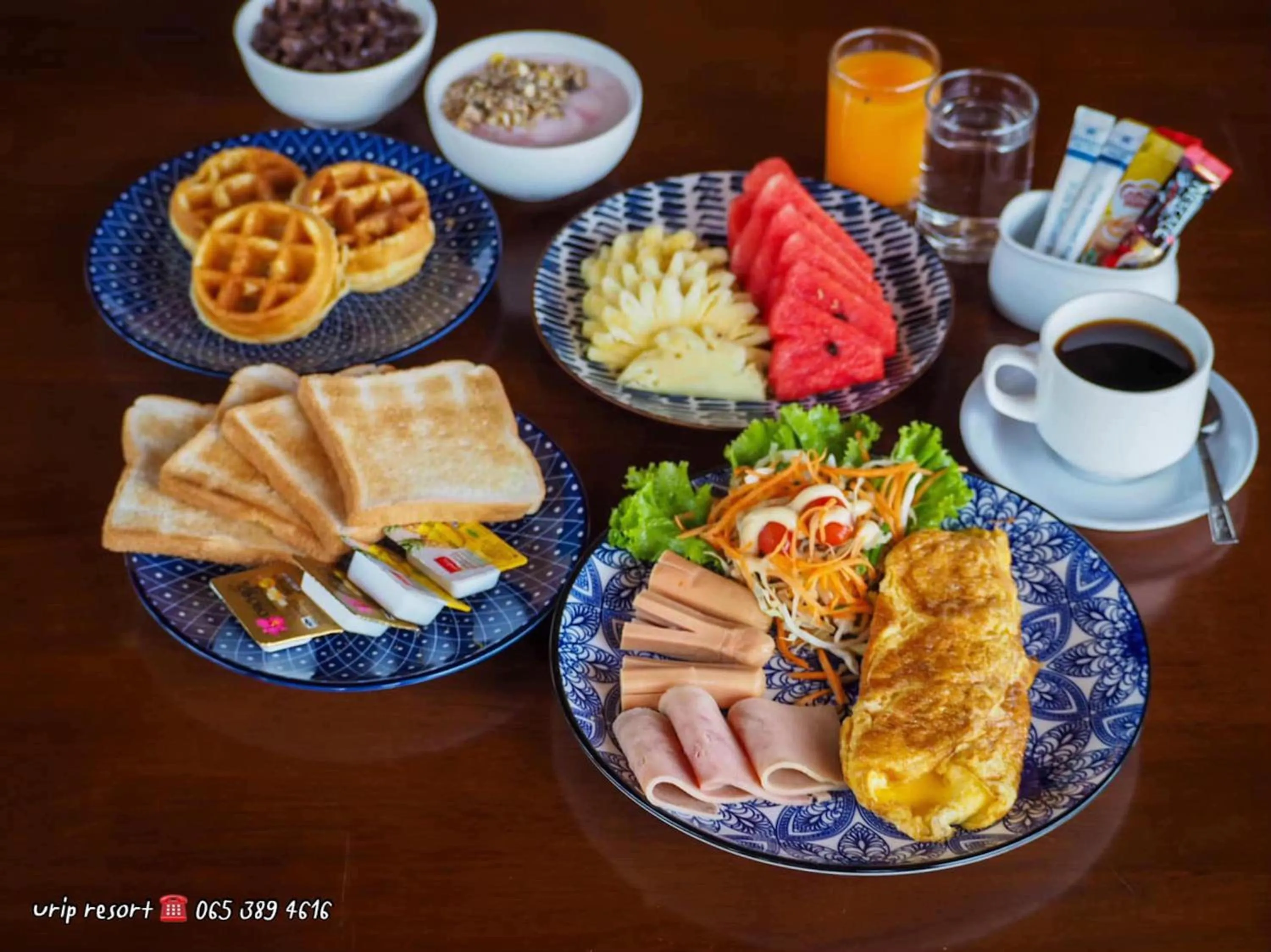 Breakfast in U Rip Resort Phi Phi Hotel