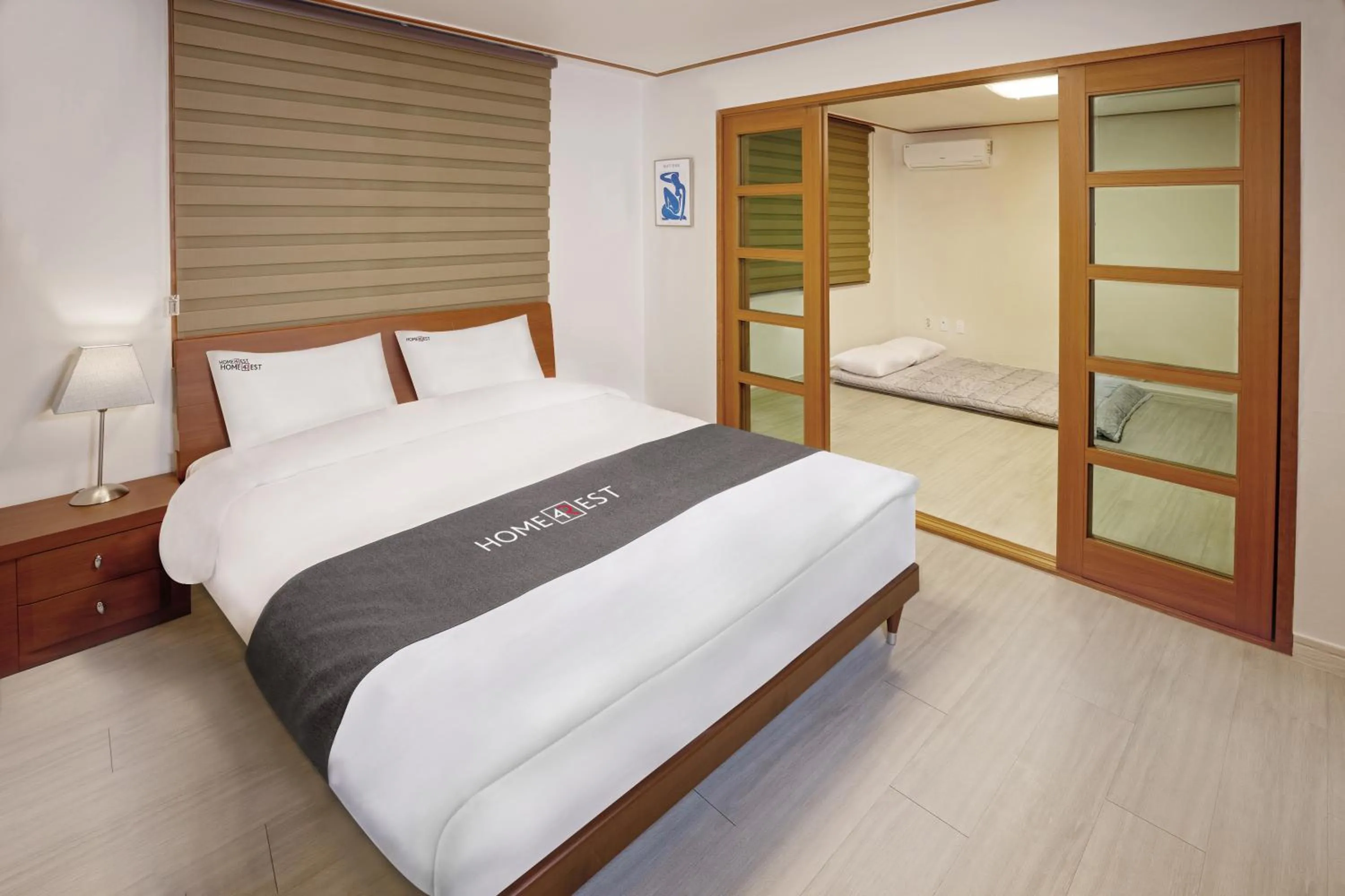 Bed in Home Fourest Resort Geoje