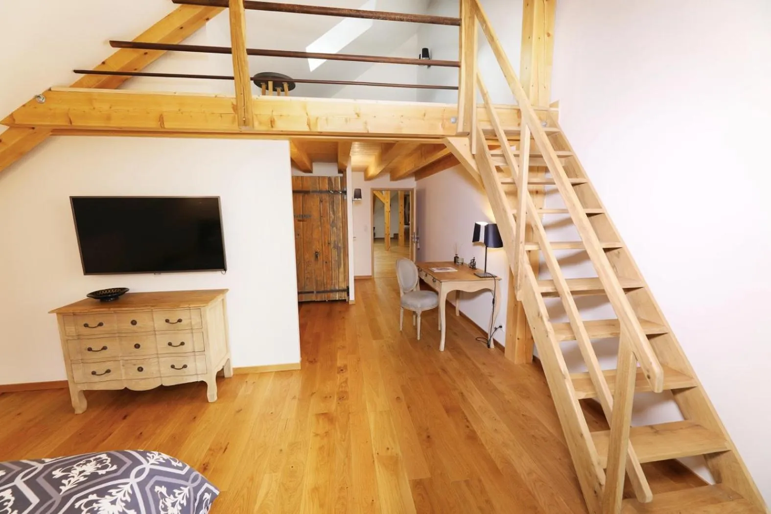 Bed in Maison d'hôtes & SPA La Scierie