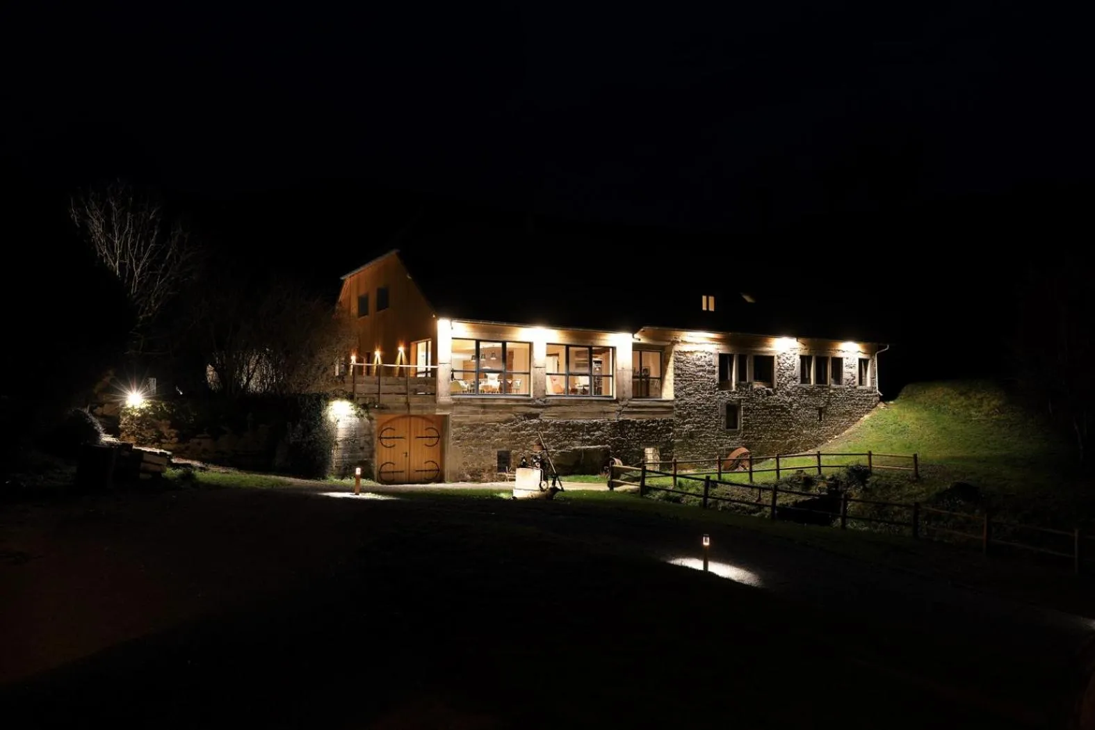 Property building in Maison d'hôtes & SPA La Scierie