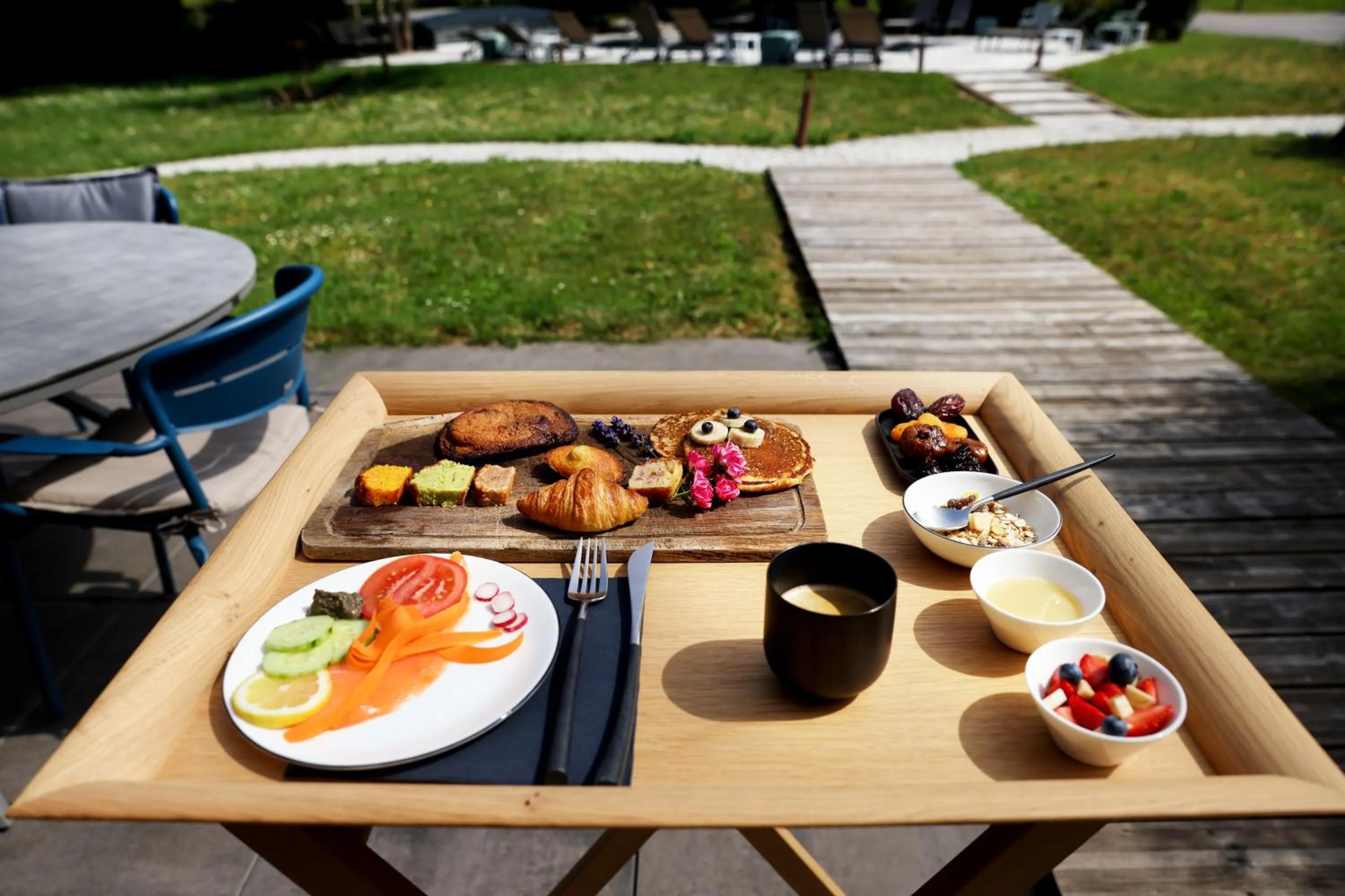 Breakfast in Maison d'hôtes & SPA La Scierie
