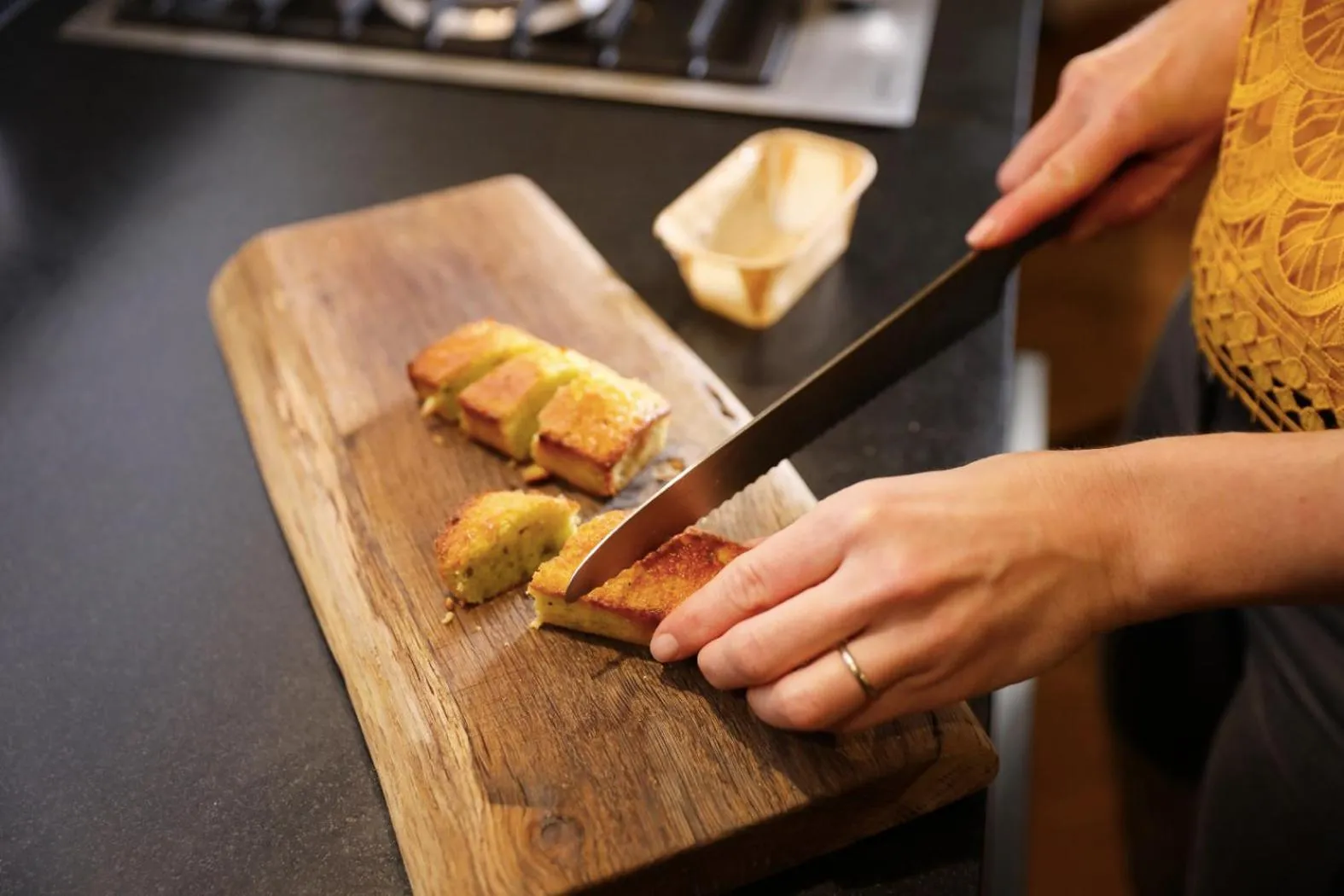 Food close-up in Maison d'hôtes & SPA La Scierie