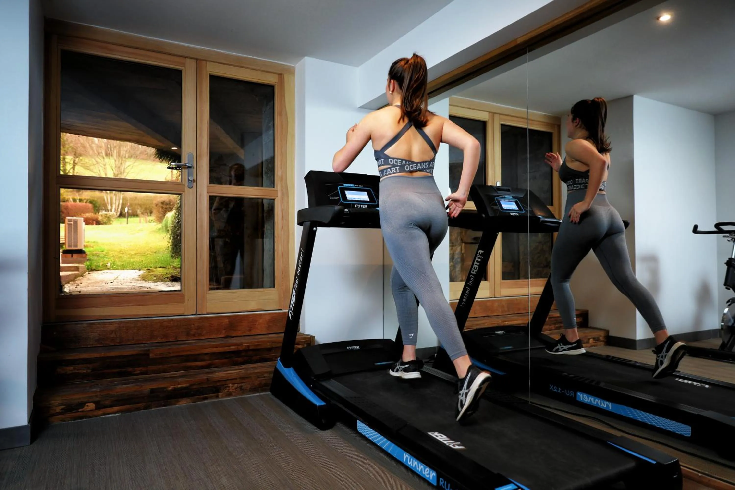 Fitness centre/facilities in Maison d'hôtes & SPA La Scierie