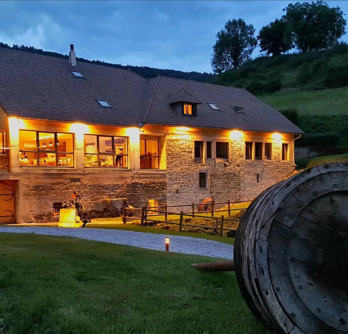 Property building in Maison d'hôtes & SPA La Scierie