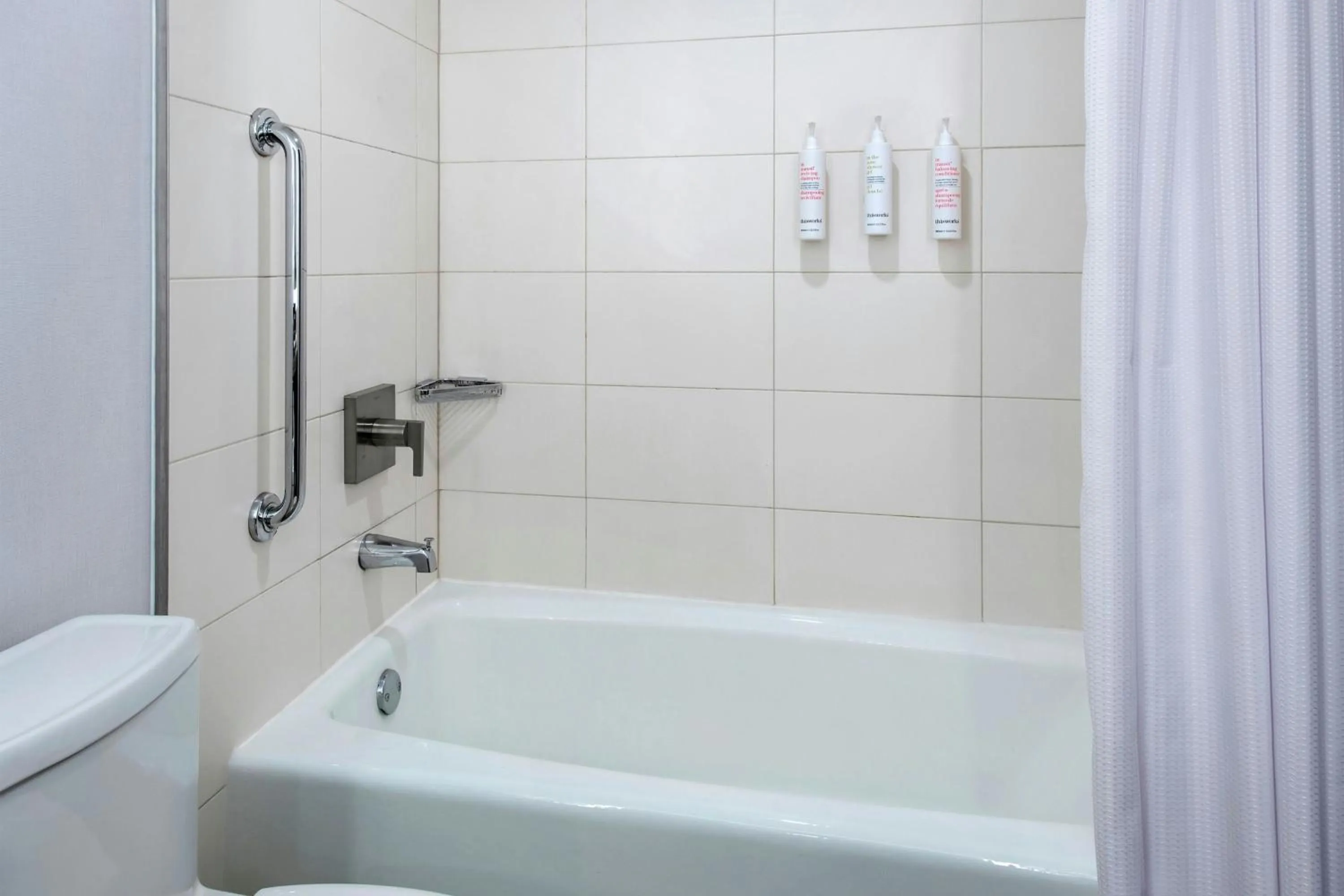 Bathroom in Westchester Marriott