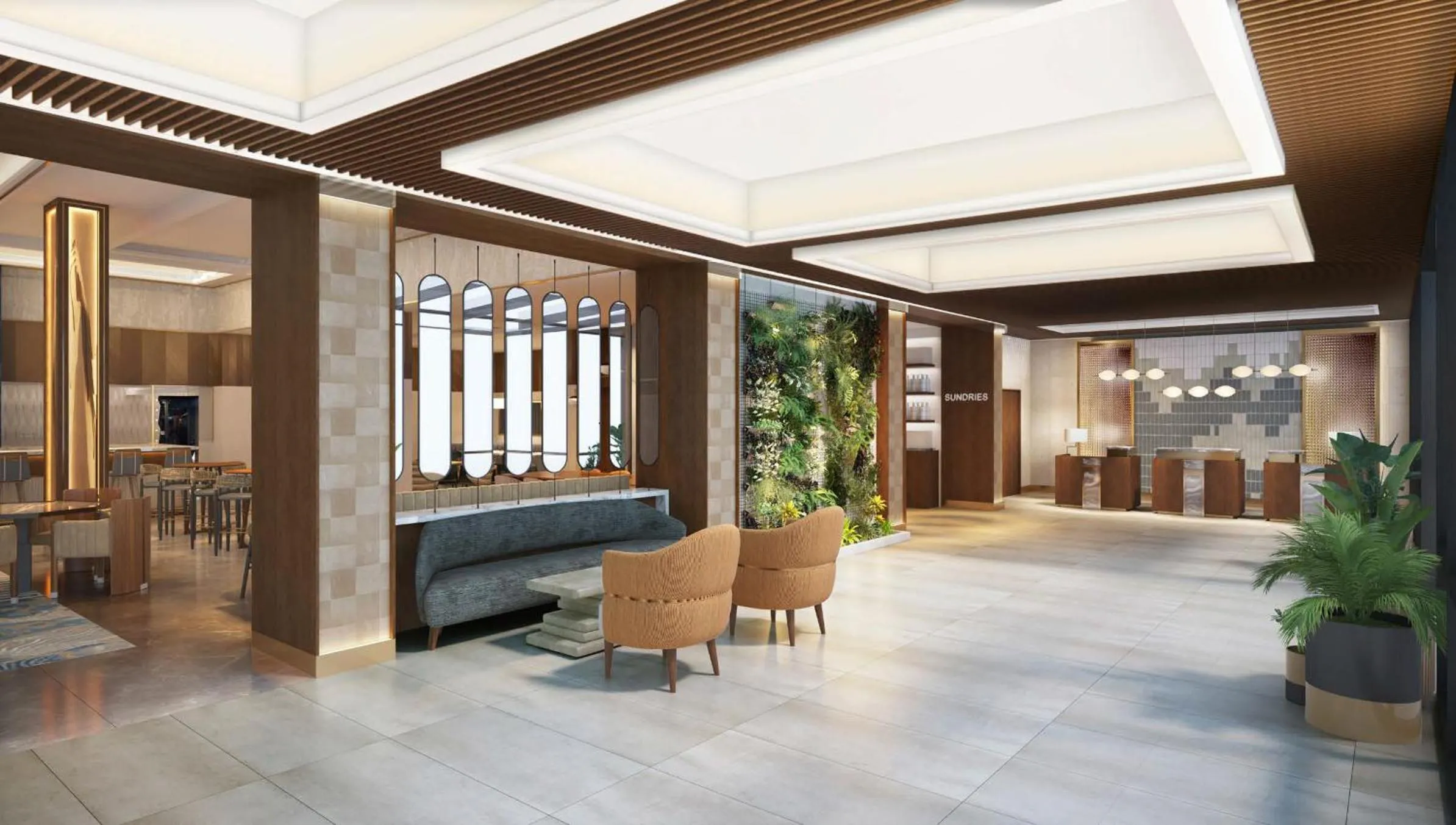 Lobby or reception in Westchester Marriott