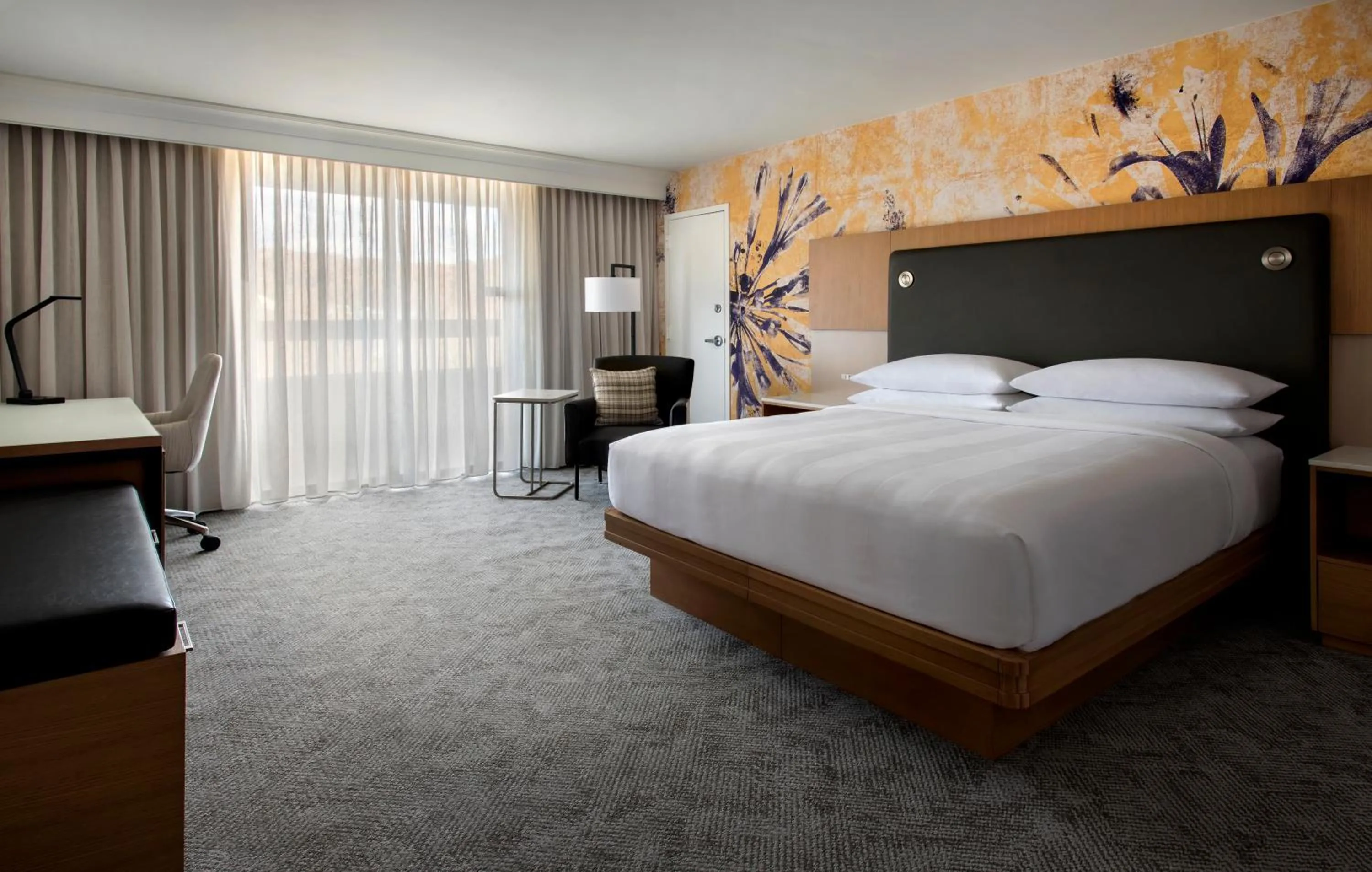 Bed in Westchester Marriott