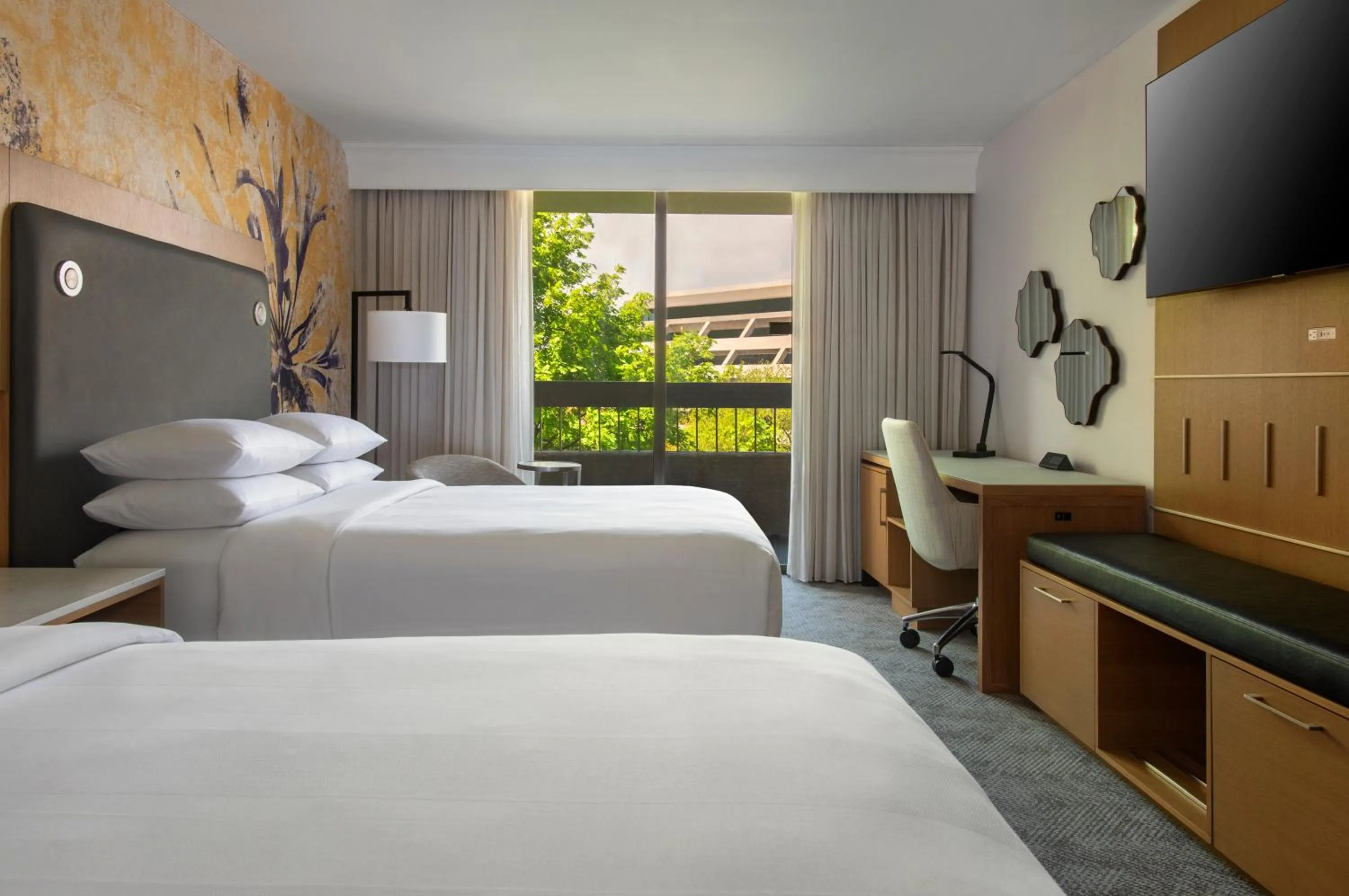 Bed in Westchester Marriott